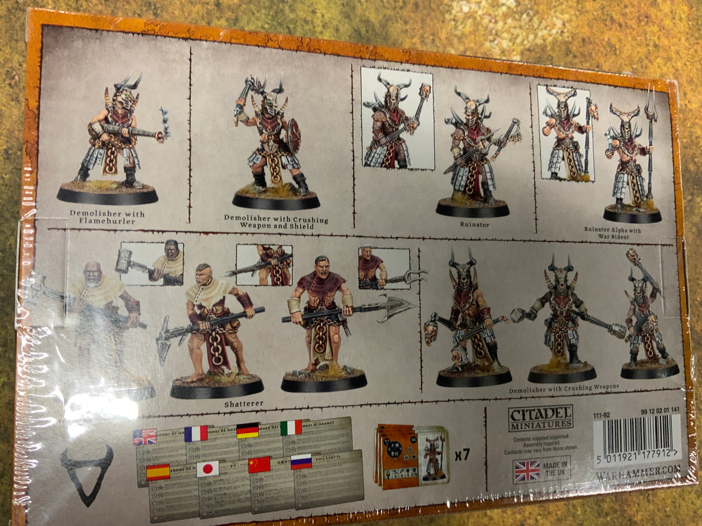 Warhammer age of Sigmar Horns of Hashut