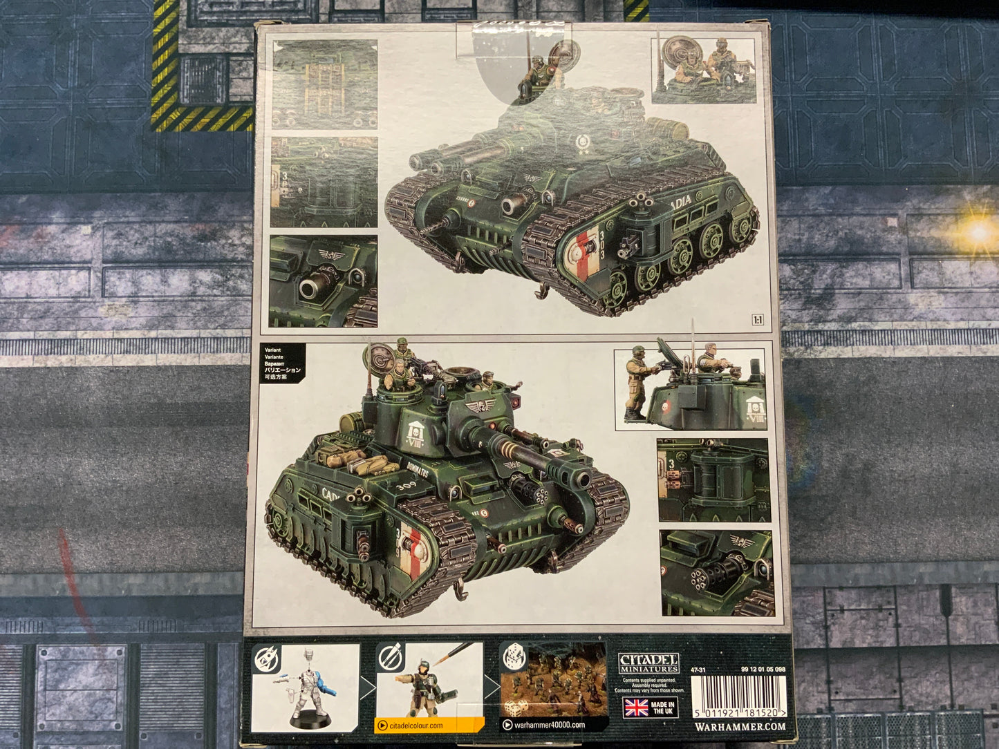 Warhammer 40,000 Astra Militarum - Rogal Dorn Battle Tank