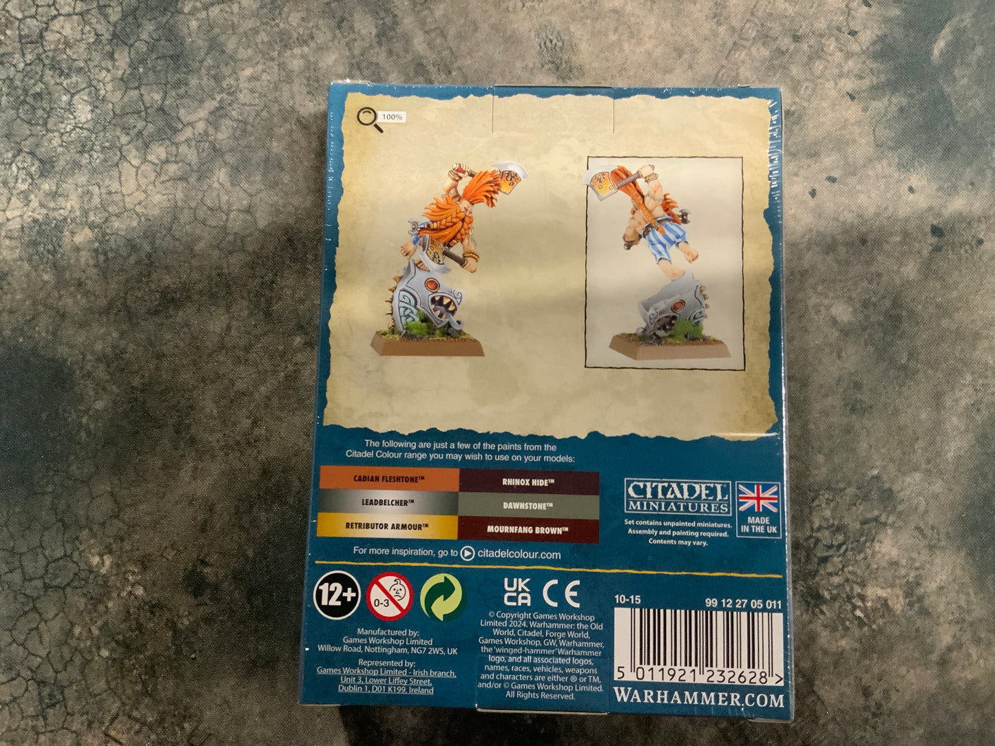 Warhammer Old World Dwarfen Mountain Holds Dwarf Slayer of Legend