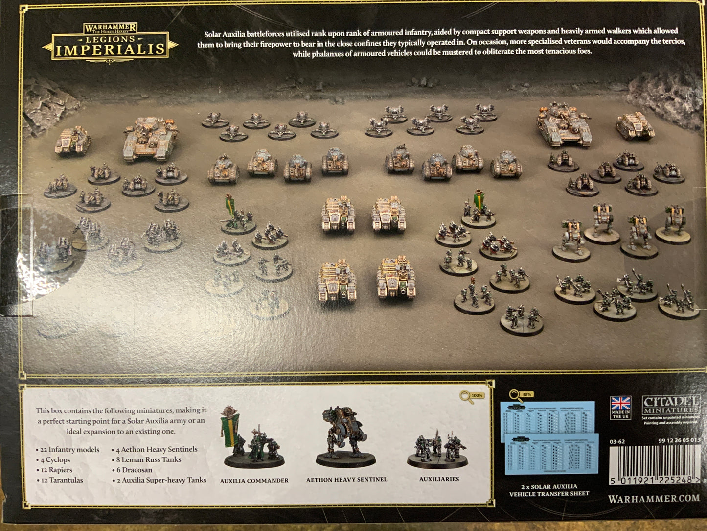 Warhammer Solar Auxilia Battle Group