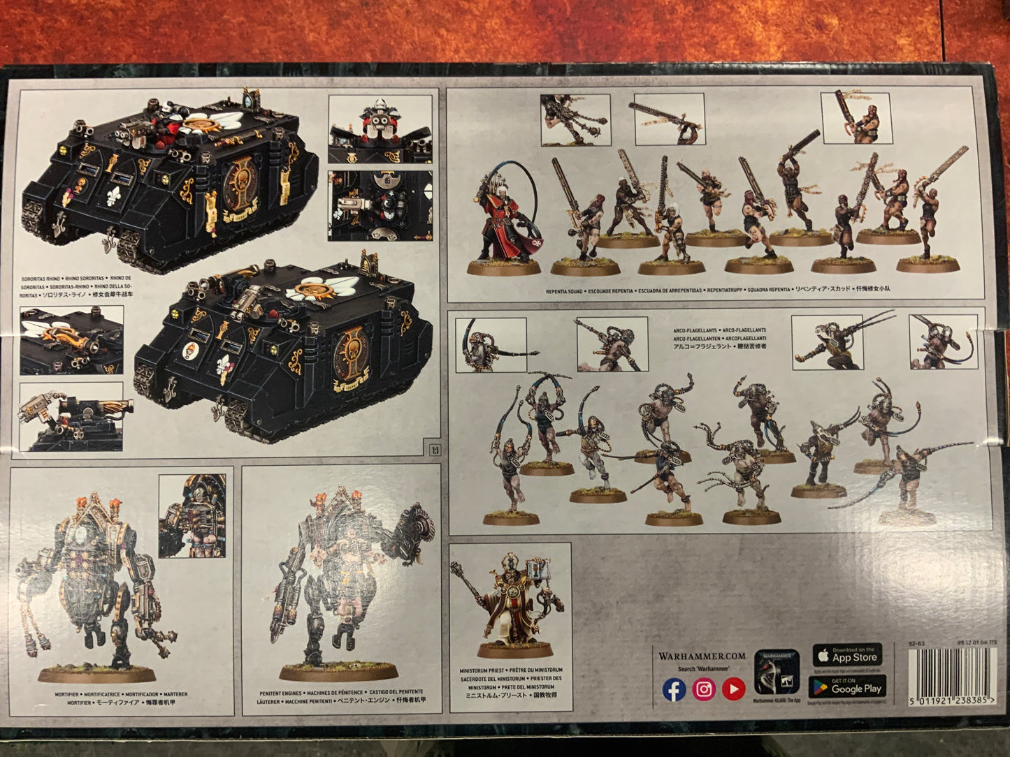 Warhammer40k Adepta Sororitas BattleForce Penitent Crusader Host