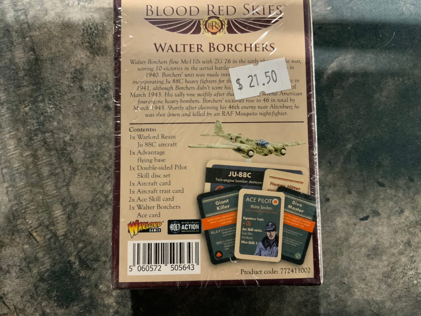 Blood Red Skies German Ace Pilot Walter Borchers