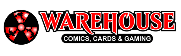 Warehouse Comics, Cards & Gaming logo