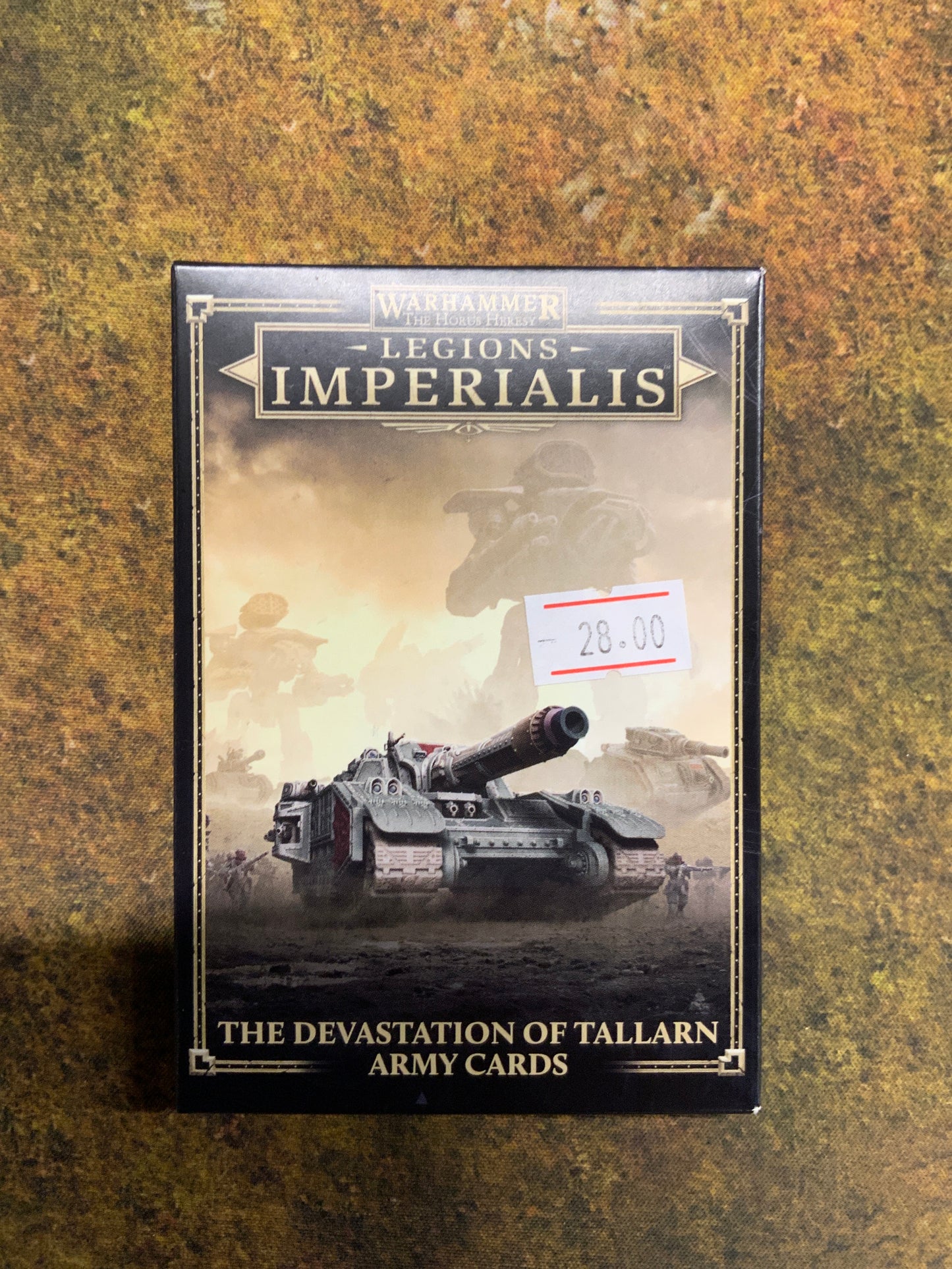 Legion Imperialis The Devastation Of Tallarn Army Cards