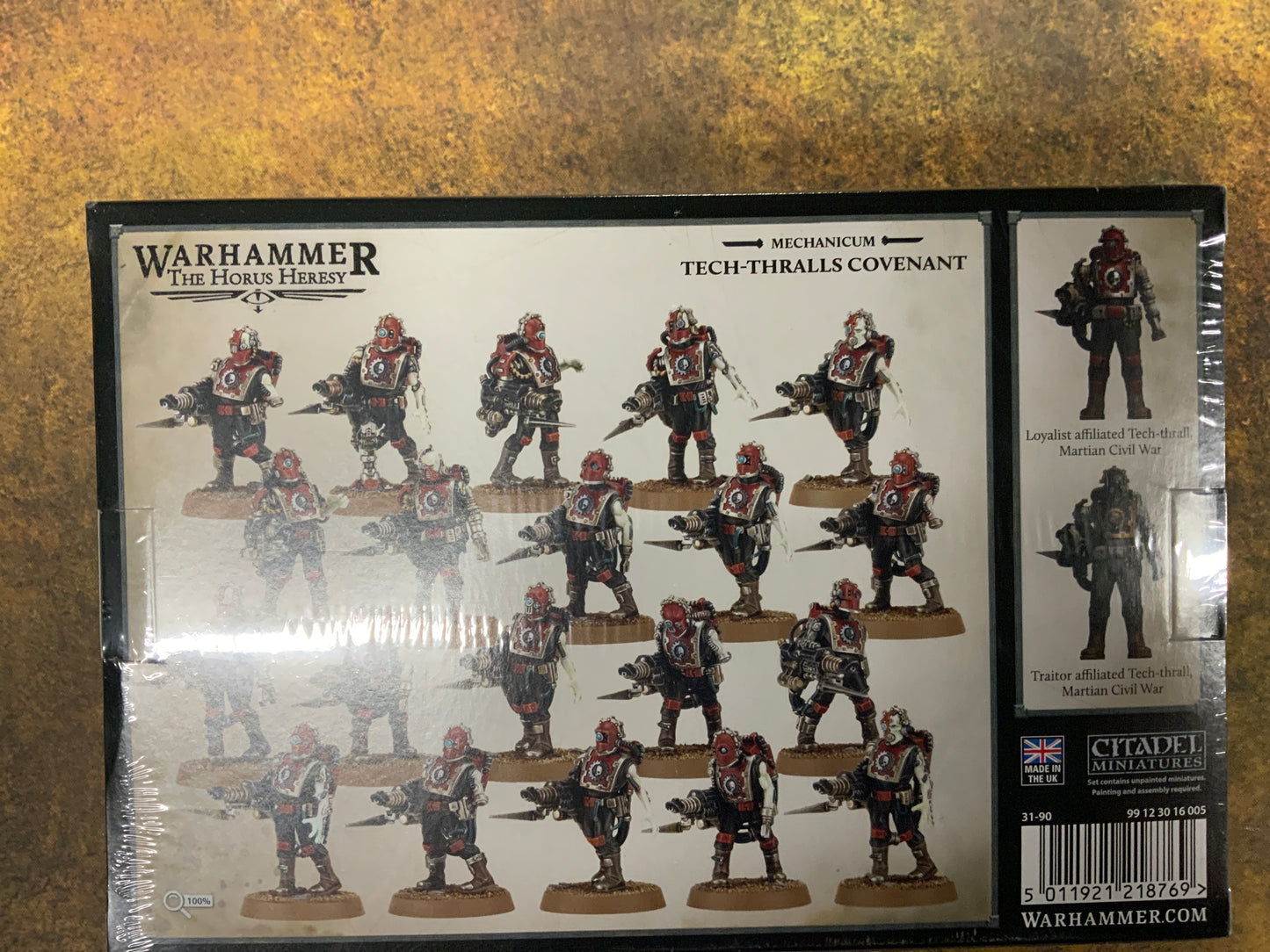 Warhammer Horus heresy Mechanicum Tech-Thralls Covenant