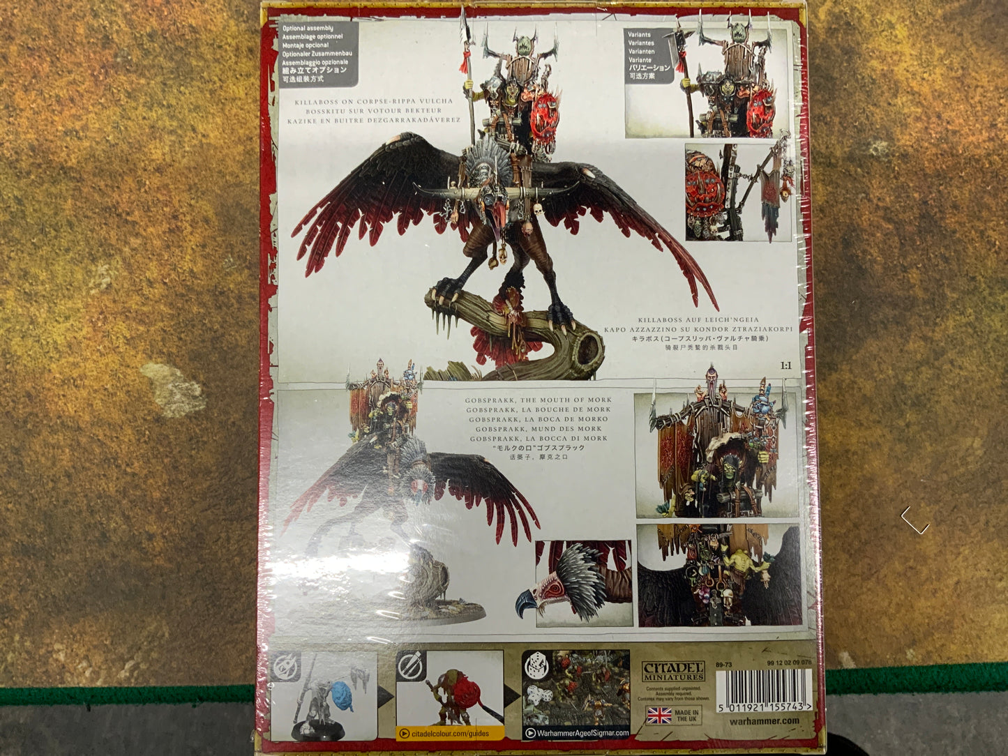 Warhammer Age of Sigmar, Orruk Warclans, Gobsprakk, The Mouth of Mork