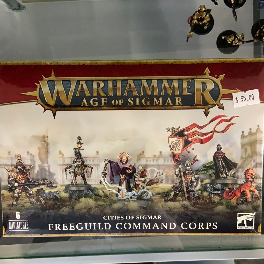Warhammer Age of Sigmar Cities Of Sigmar Freeguild Command Corps
