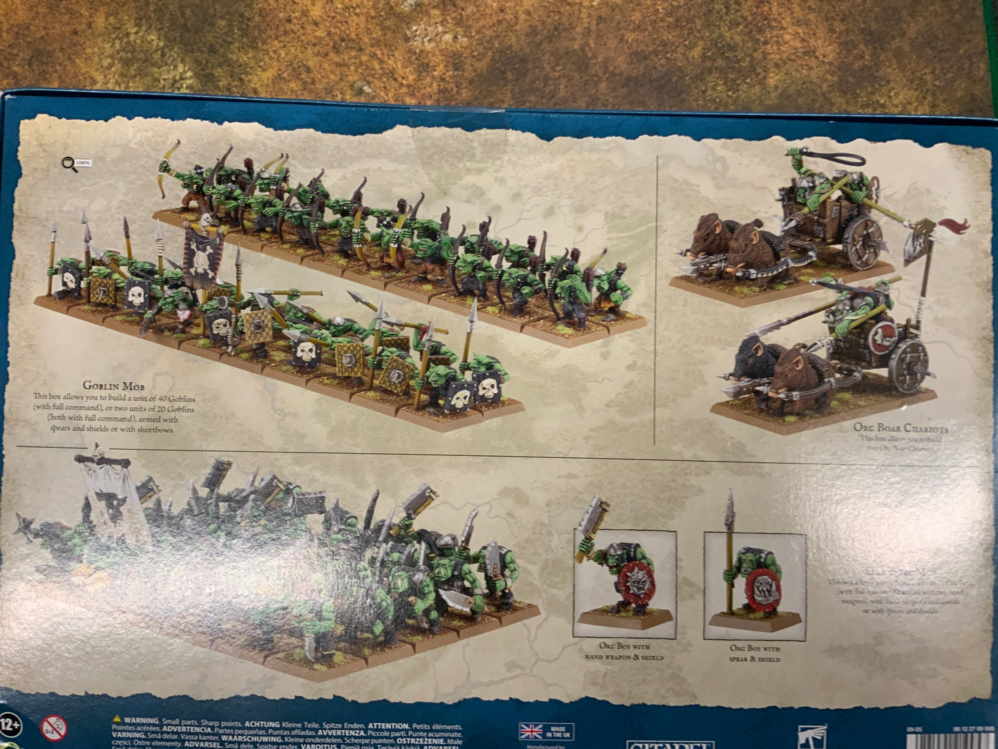 Warhammer The Old War Orc & Goblin Tribes Battalion