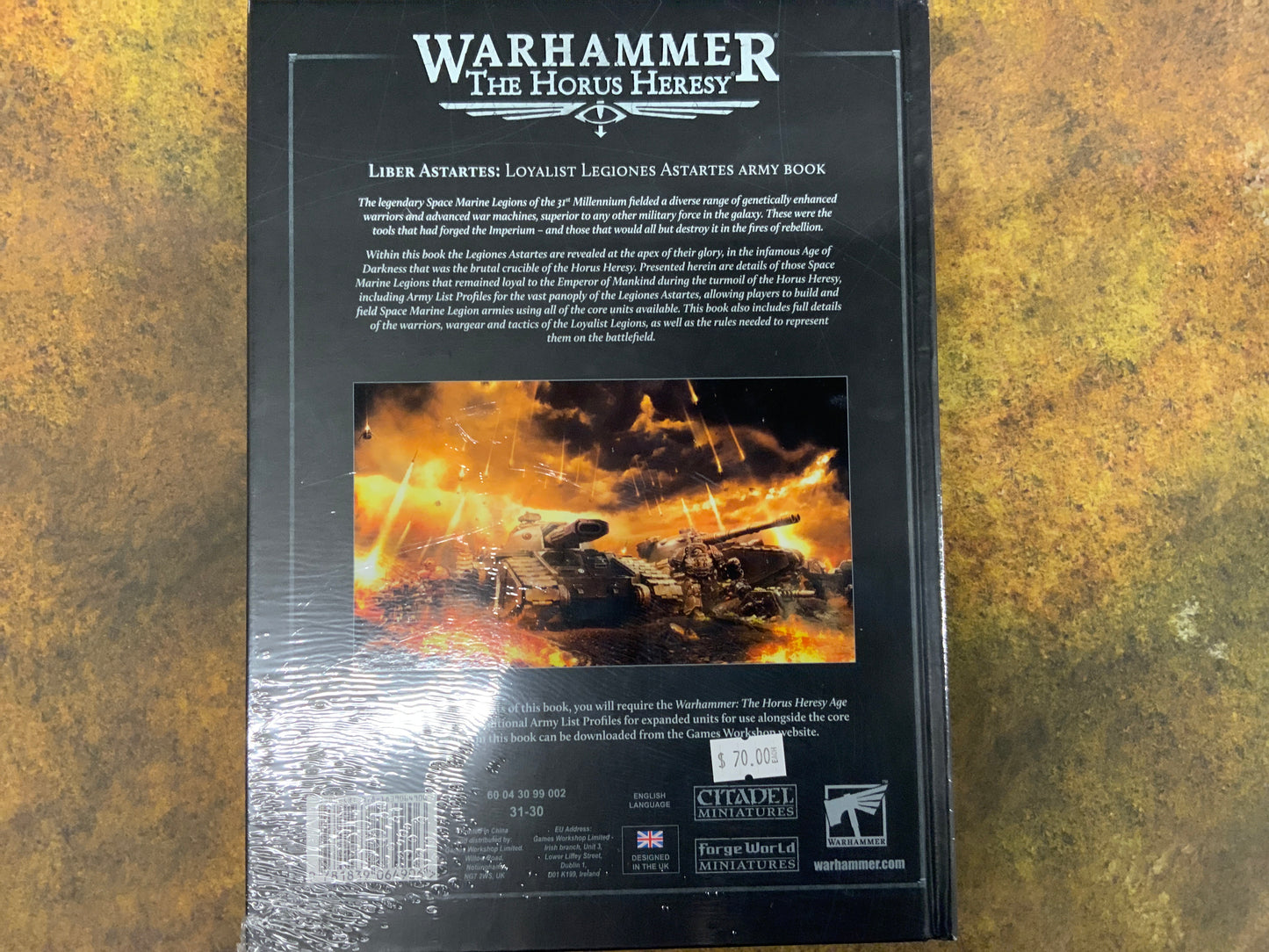 Warhammer, The Horus Heresy, Loyalist Legions Astartes Army Book