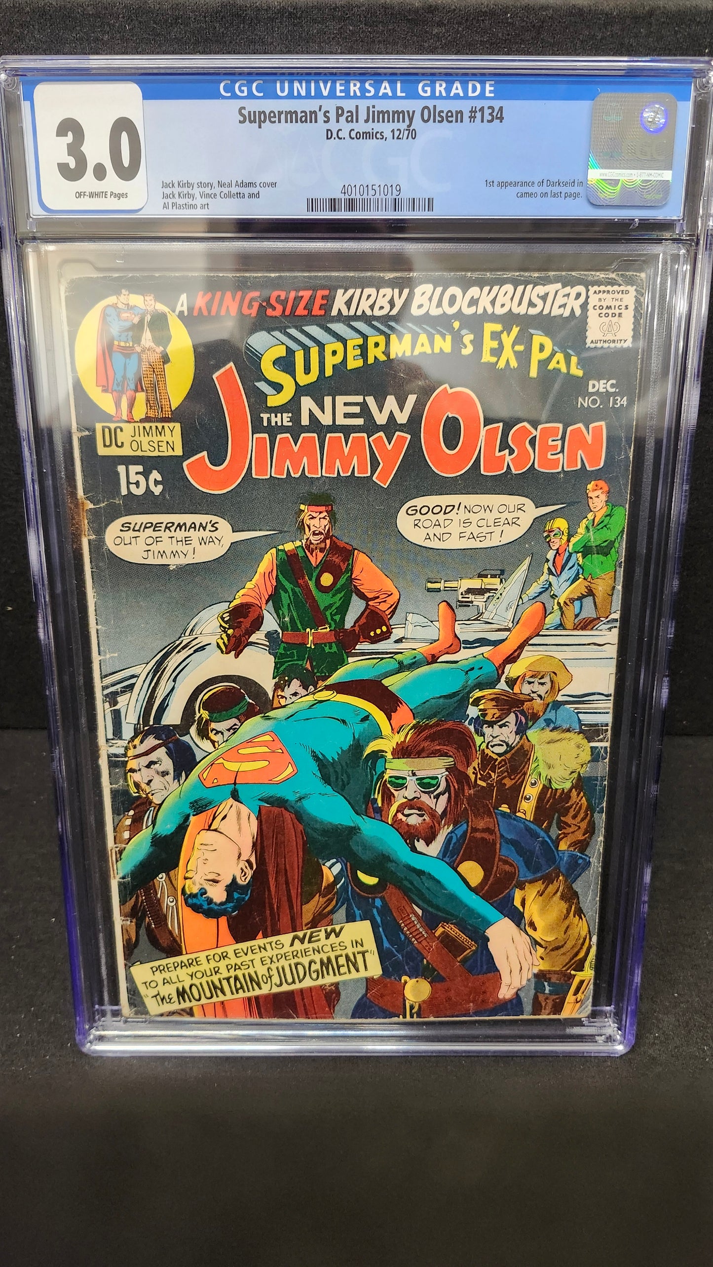 Superman's Pal Jimmy Olsen #134 CGC 3.0