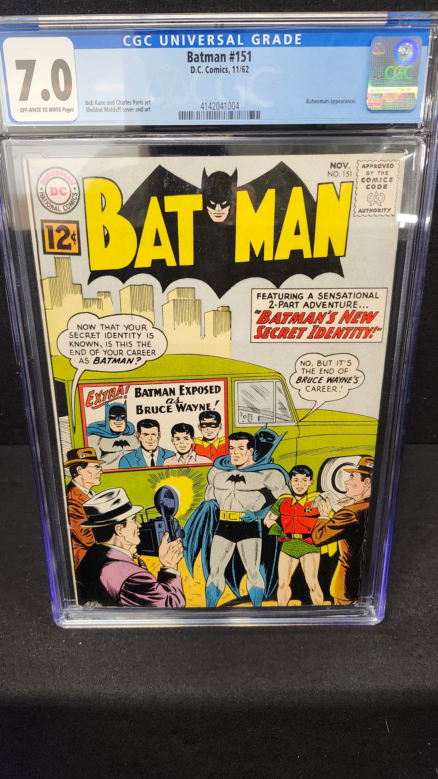 Batman #151 CGC 7.0