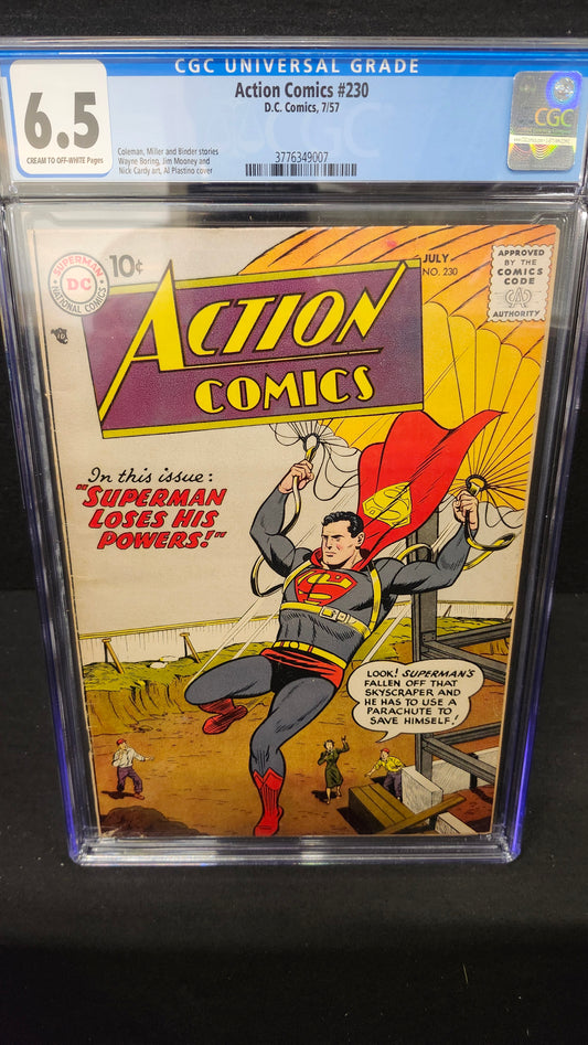 Action Comics #230 CGC 6.5