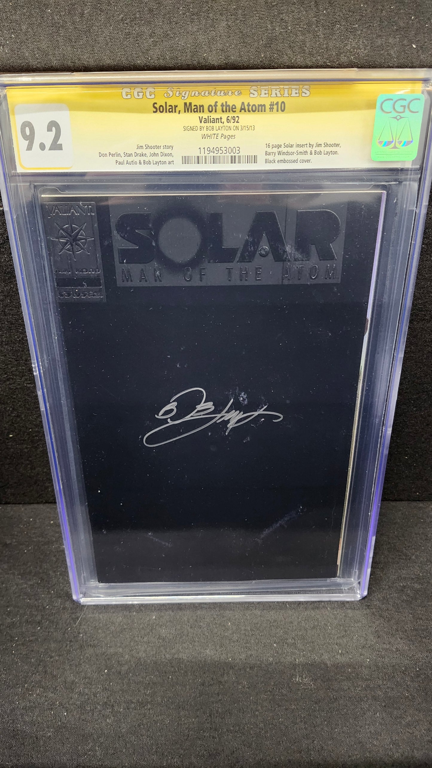 Solar, Man of the Atom #10 CGC 9.2