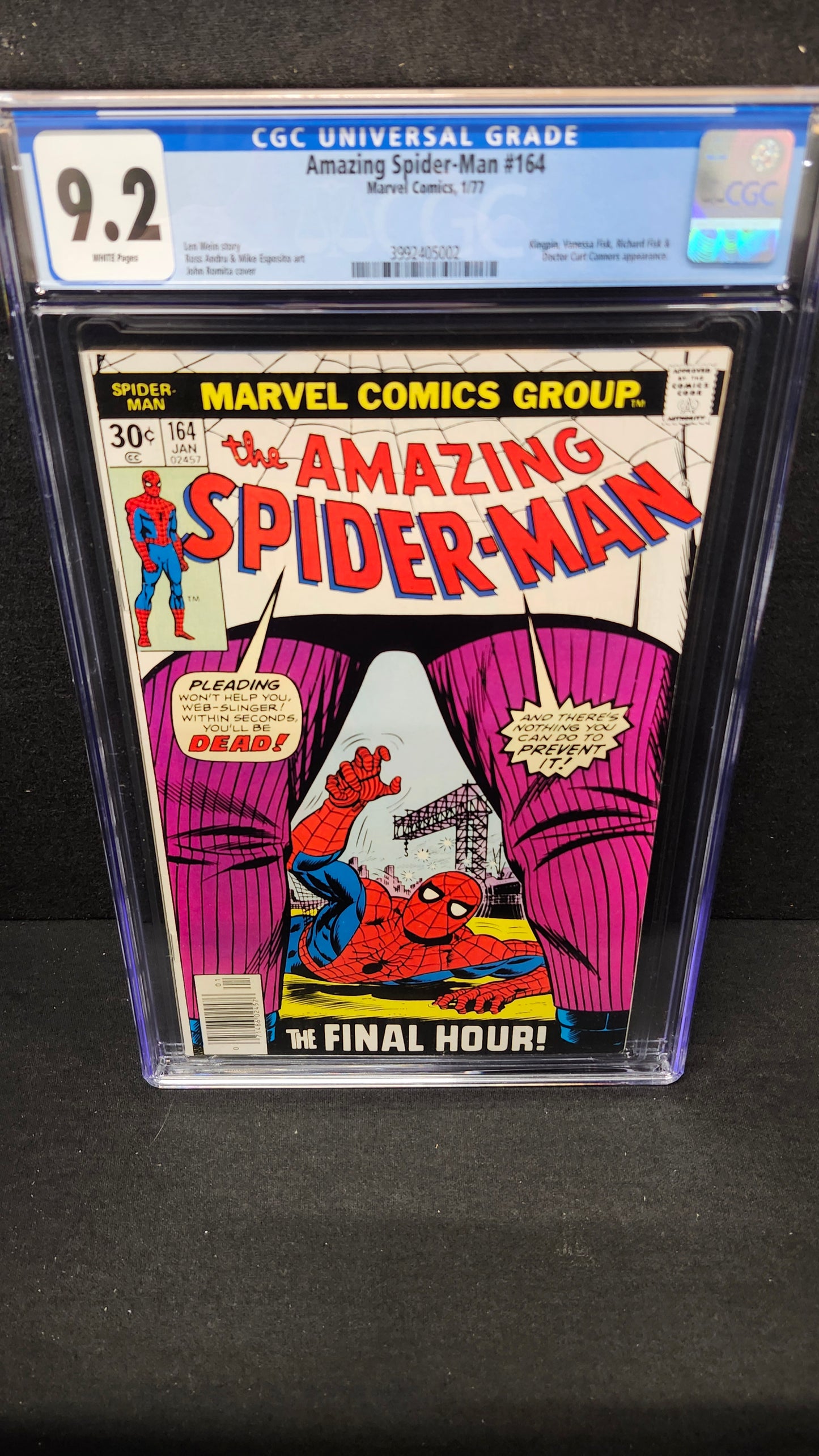 Amazing Spider-Man #164 CGC 9.2