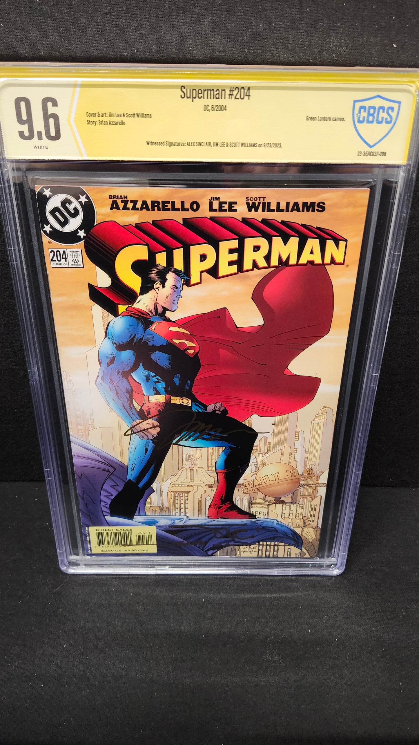 Superman #204 CBCS 9.6