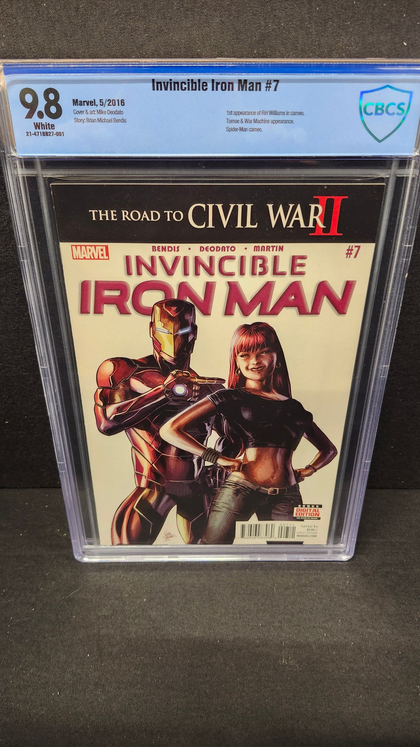 Invincible Iron Man #7 CBCS 9.8