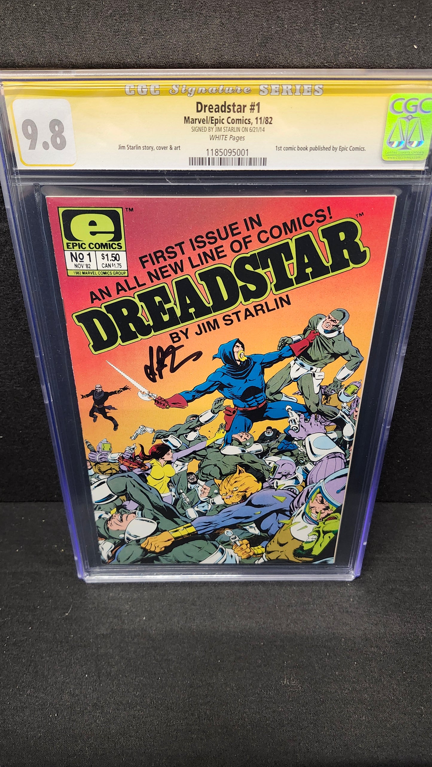 Dreadstar #1 CGC 9.8