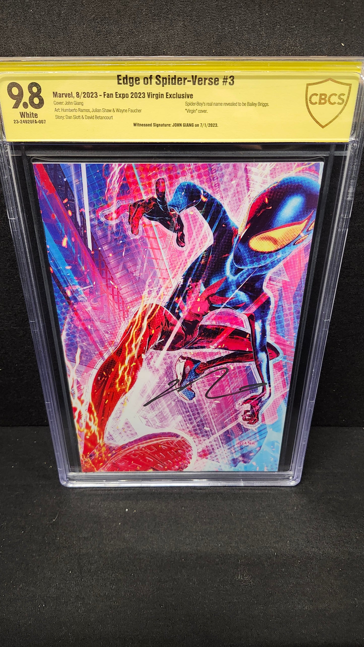 Edge of Spider-Verse #3 CBCS 9.8