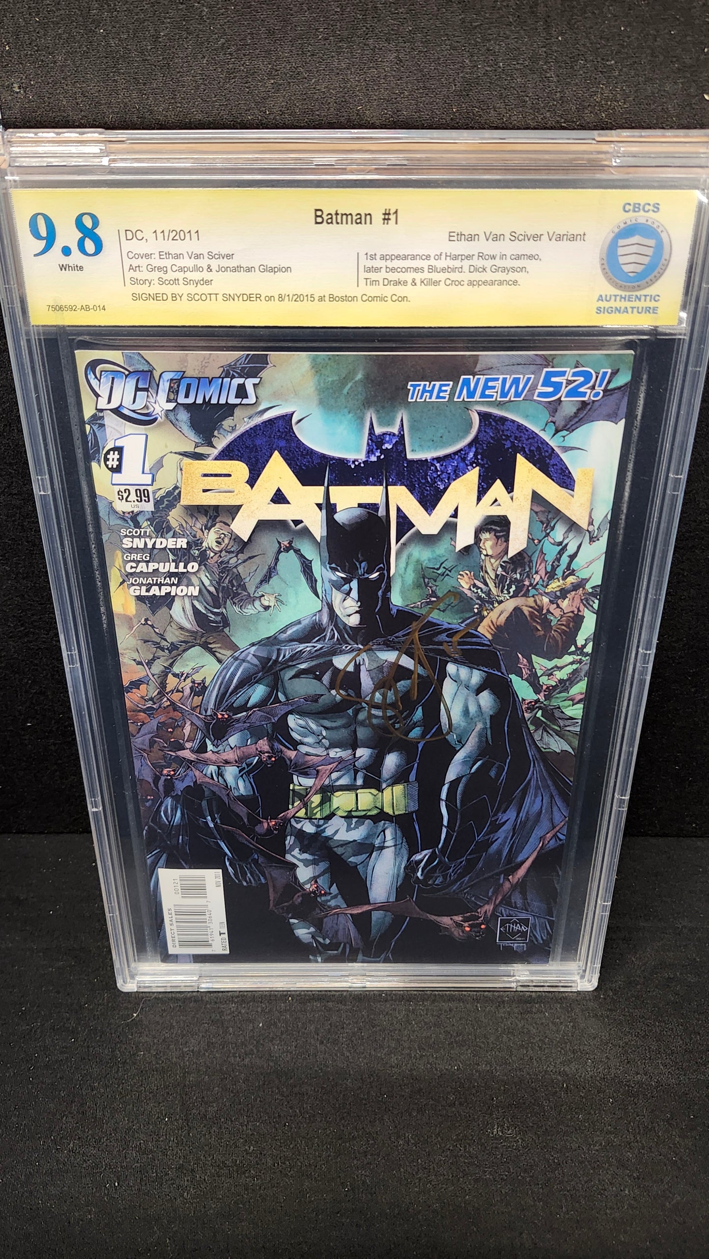 Batman #1 CBCS 9.8