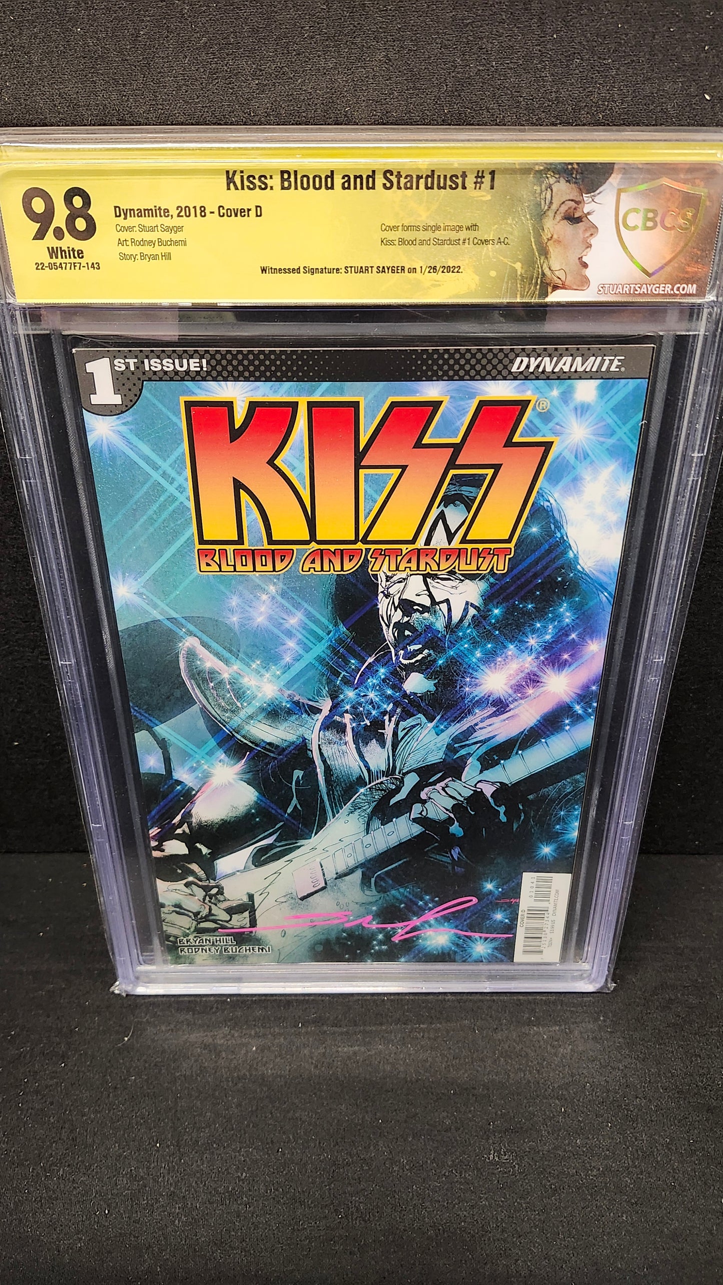 Kiss: Blood and Stardust #1 4 Cover CGC 9.8 Set