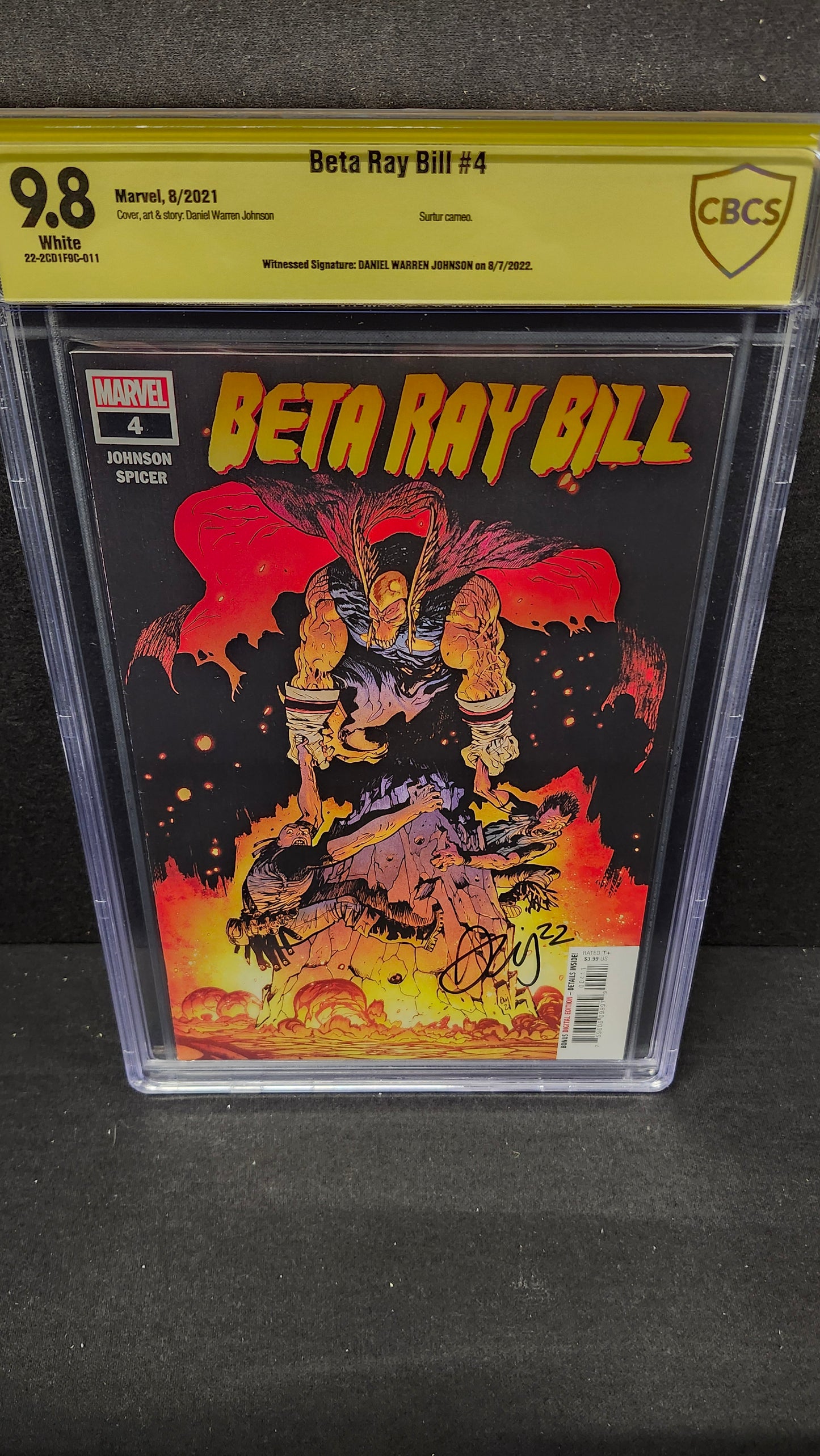 Beta Ray Bill #4 CBCS 9.8