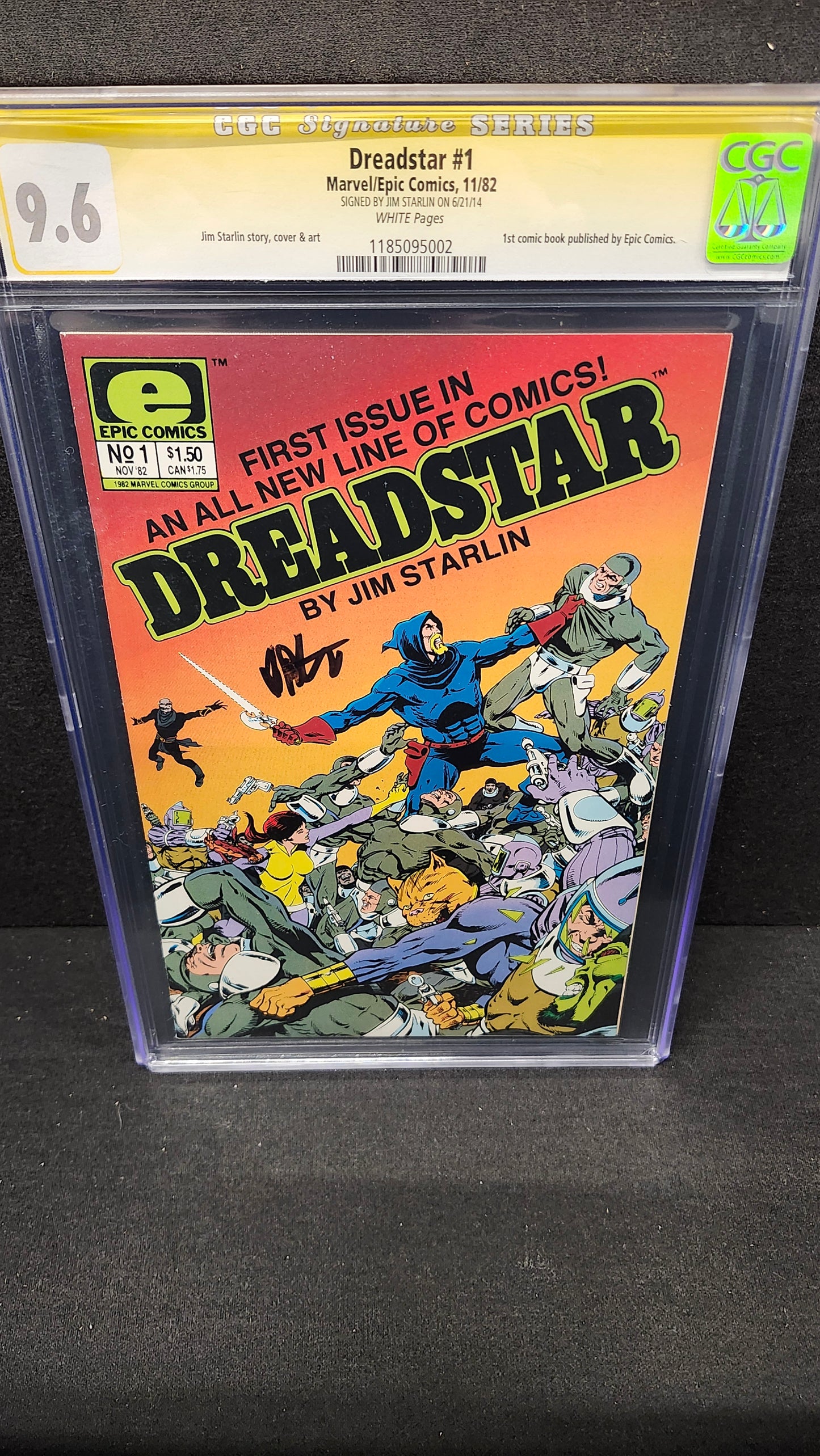 Dreadstar #1 CGC 9.6