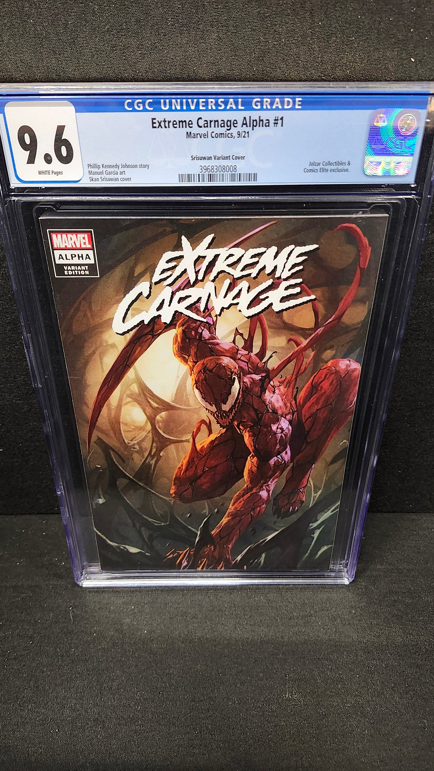Extreme Carnage Alpha #1 CGC 9.6