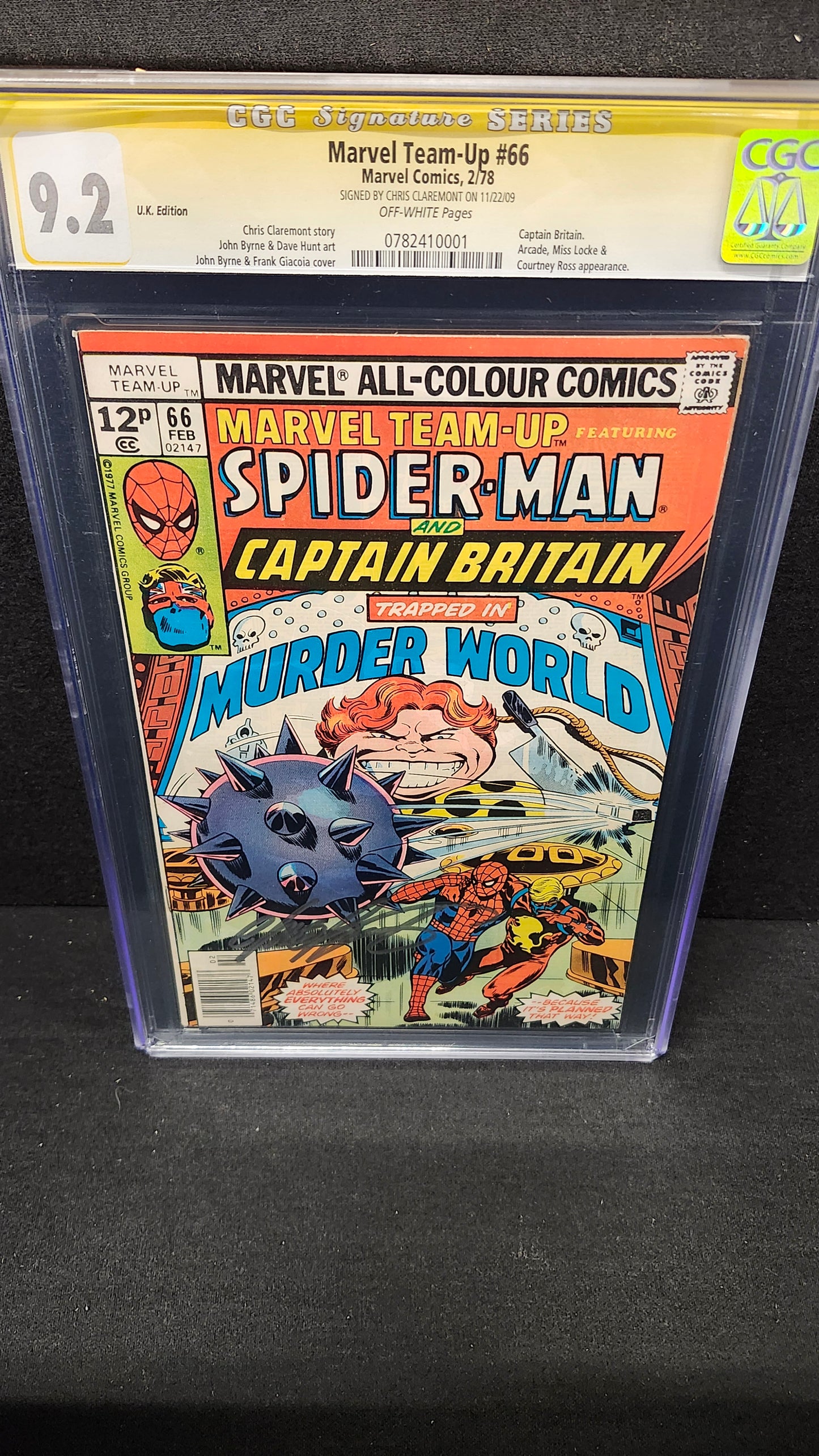Marvel Team-Up #66 CGC 9.2