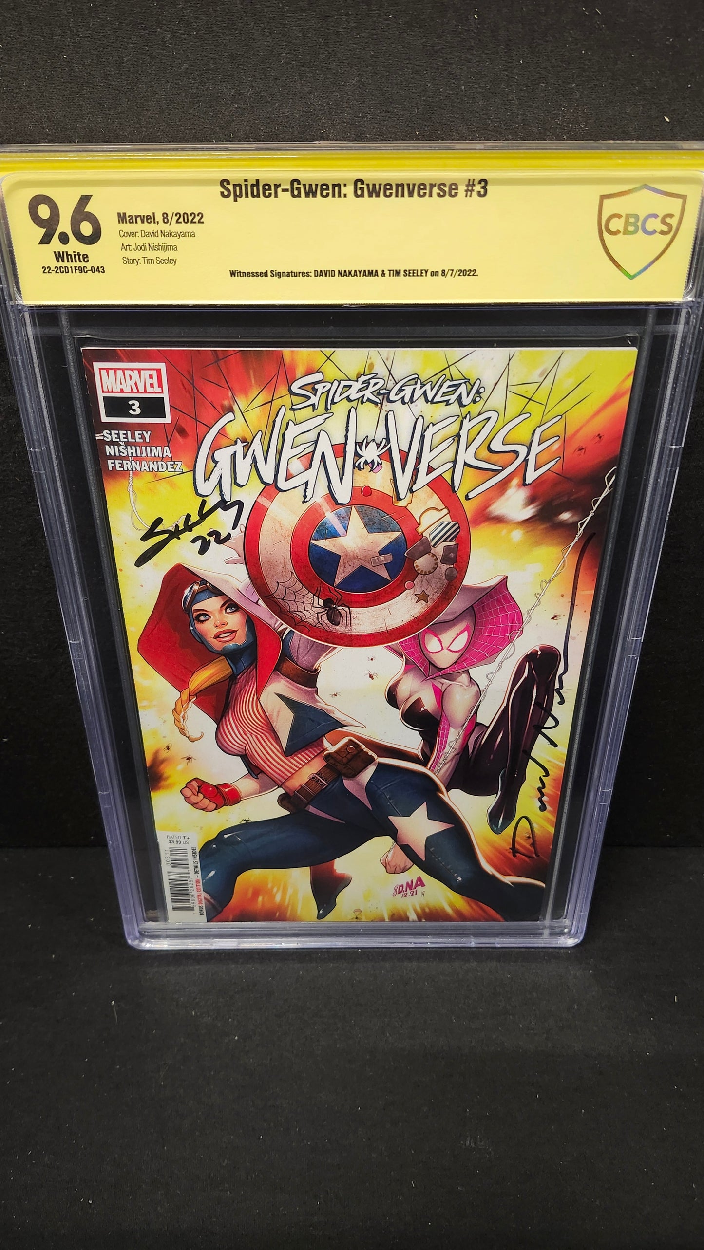 Spider-Gwen: Gwenverse #3 CBCS 9.6
