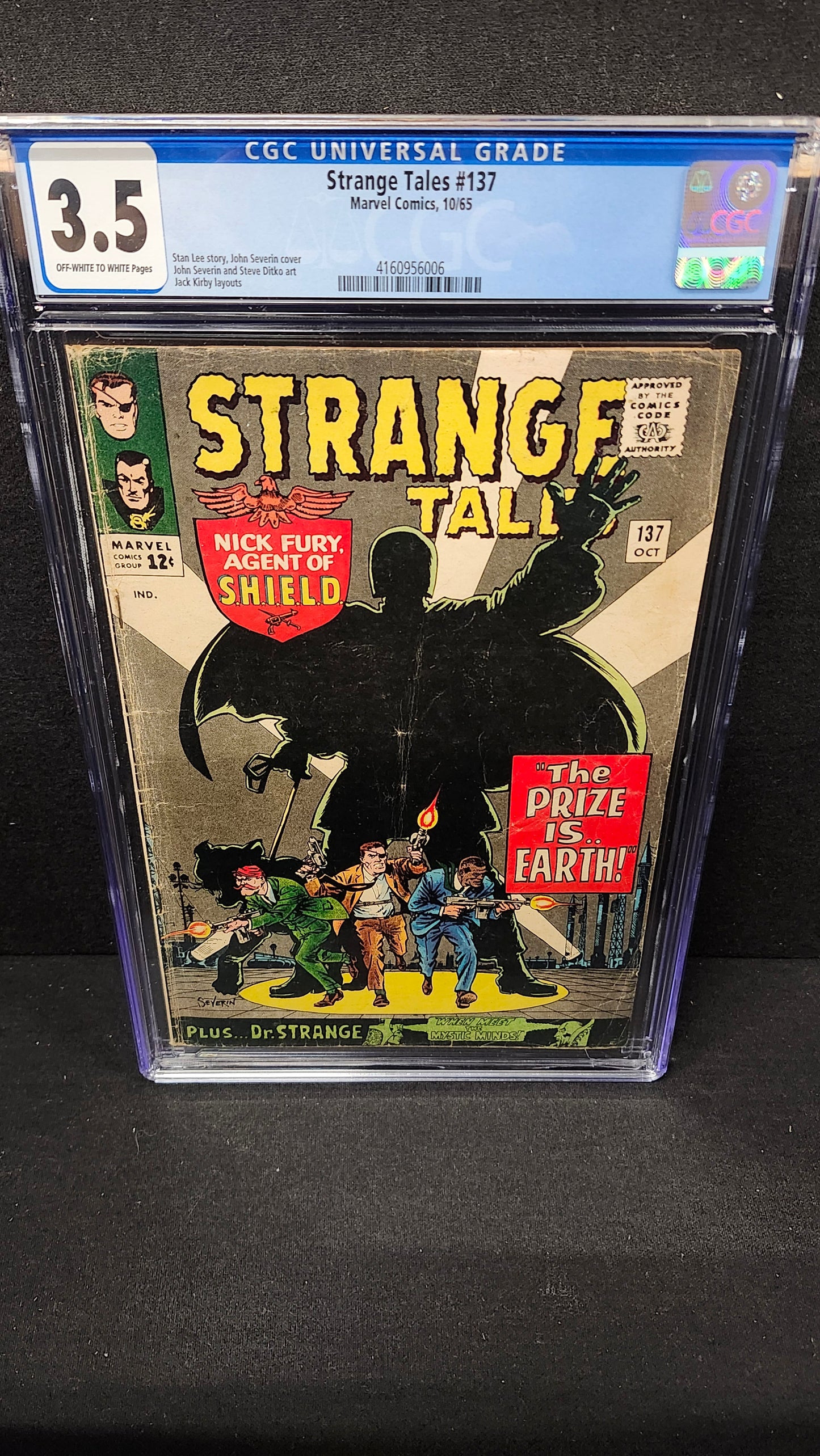 Strange Tales #137 CGC 3.5