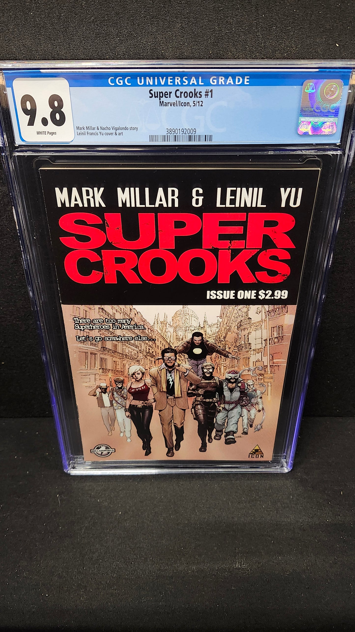 Super Crooks #1 CGC 9.8