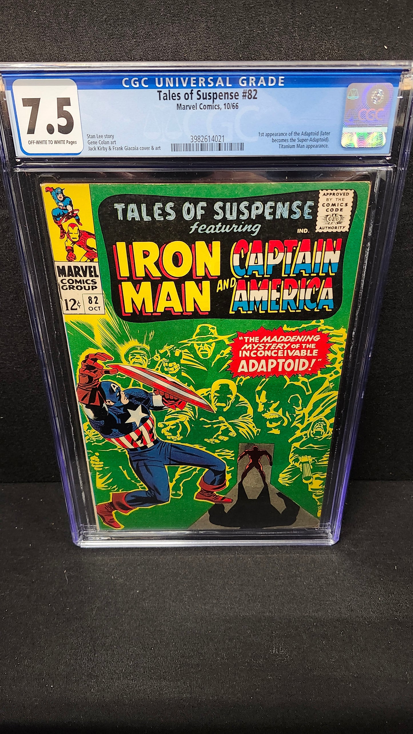 Tales of Suspense #82 CGC 7.5