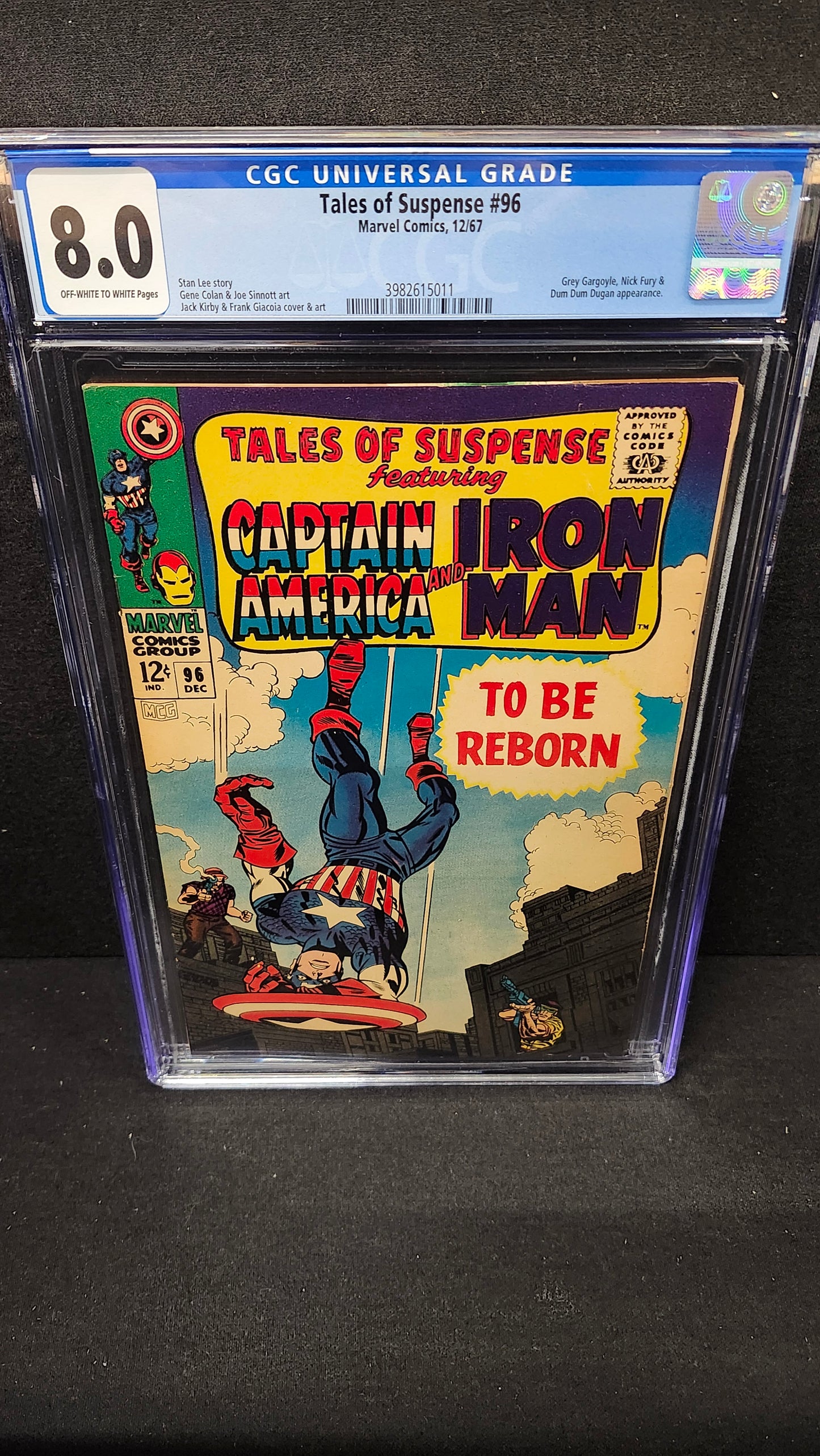 Tales of Suspense #96 CGC 8.0