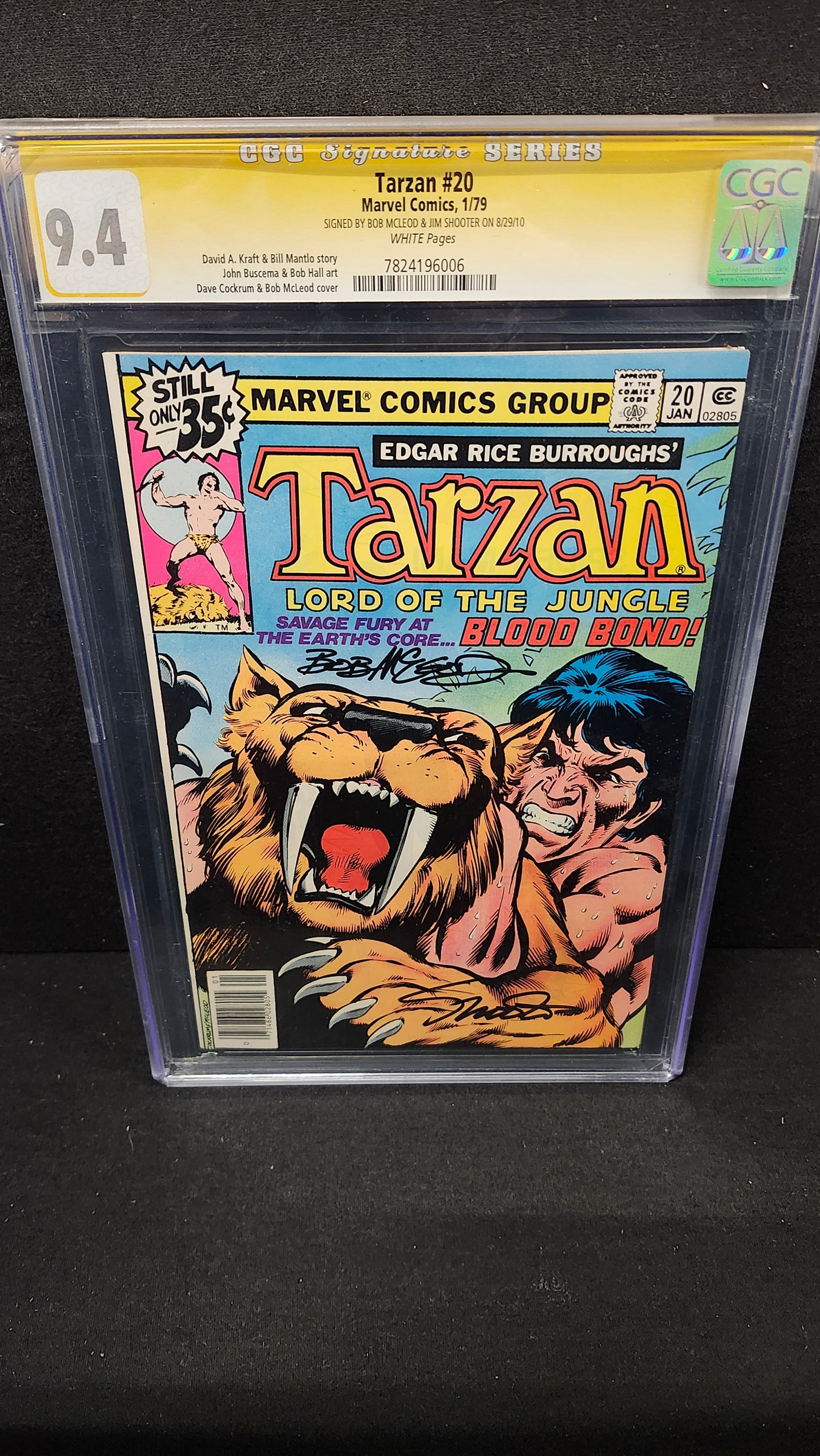 Tarzan #20 CGC 9.4