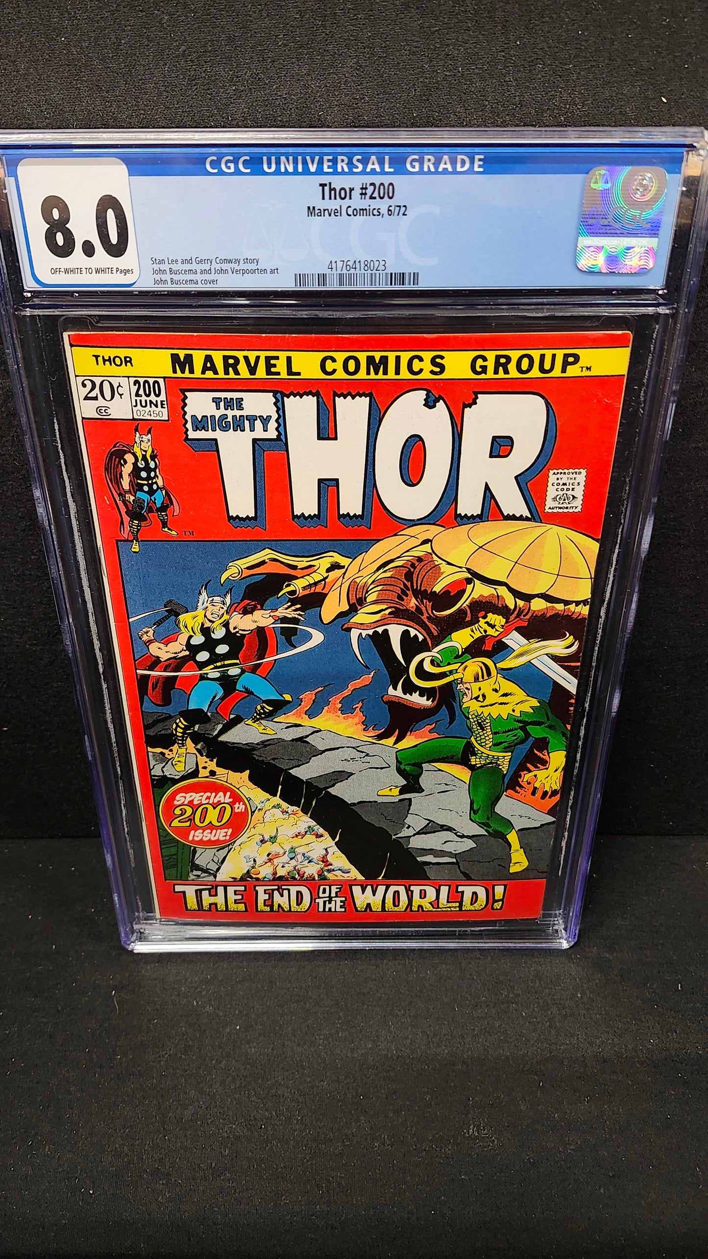 Thor #200 CGC 8.0