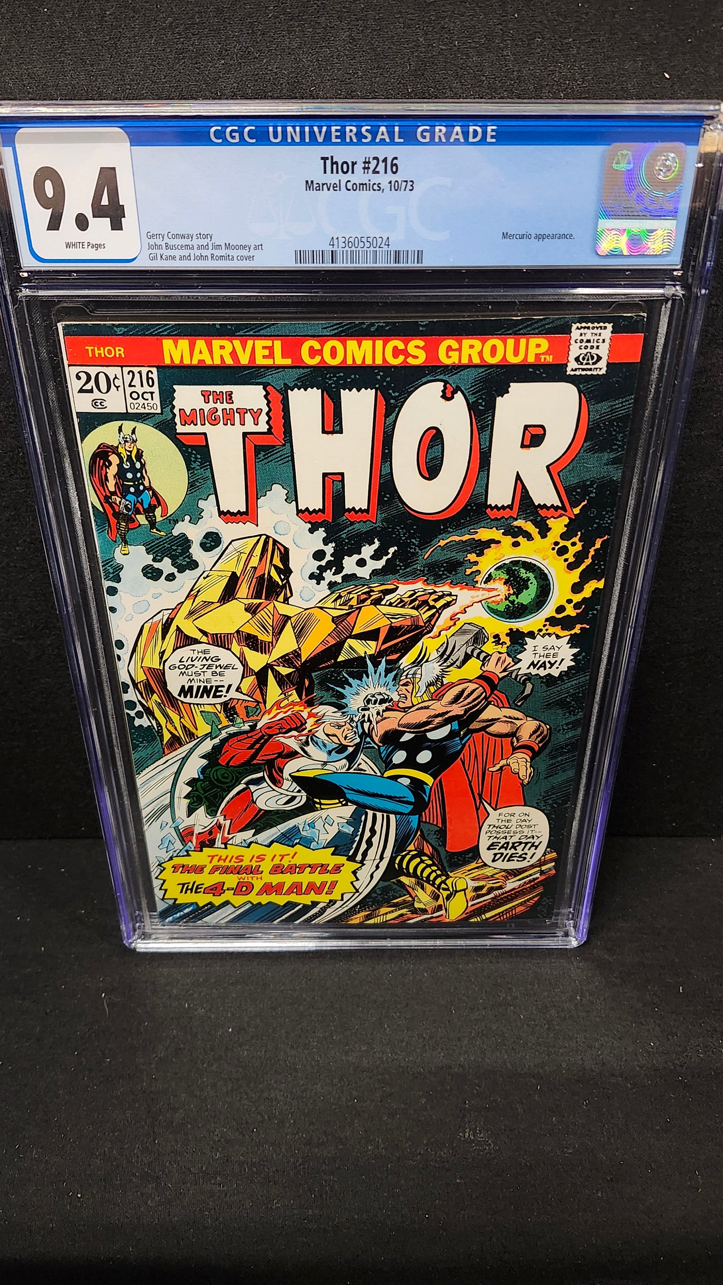 Thor #216 CGC 9.4