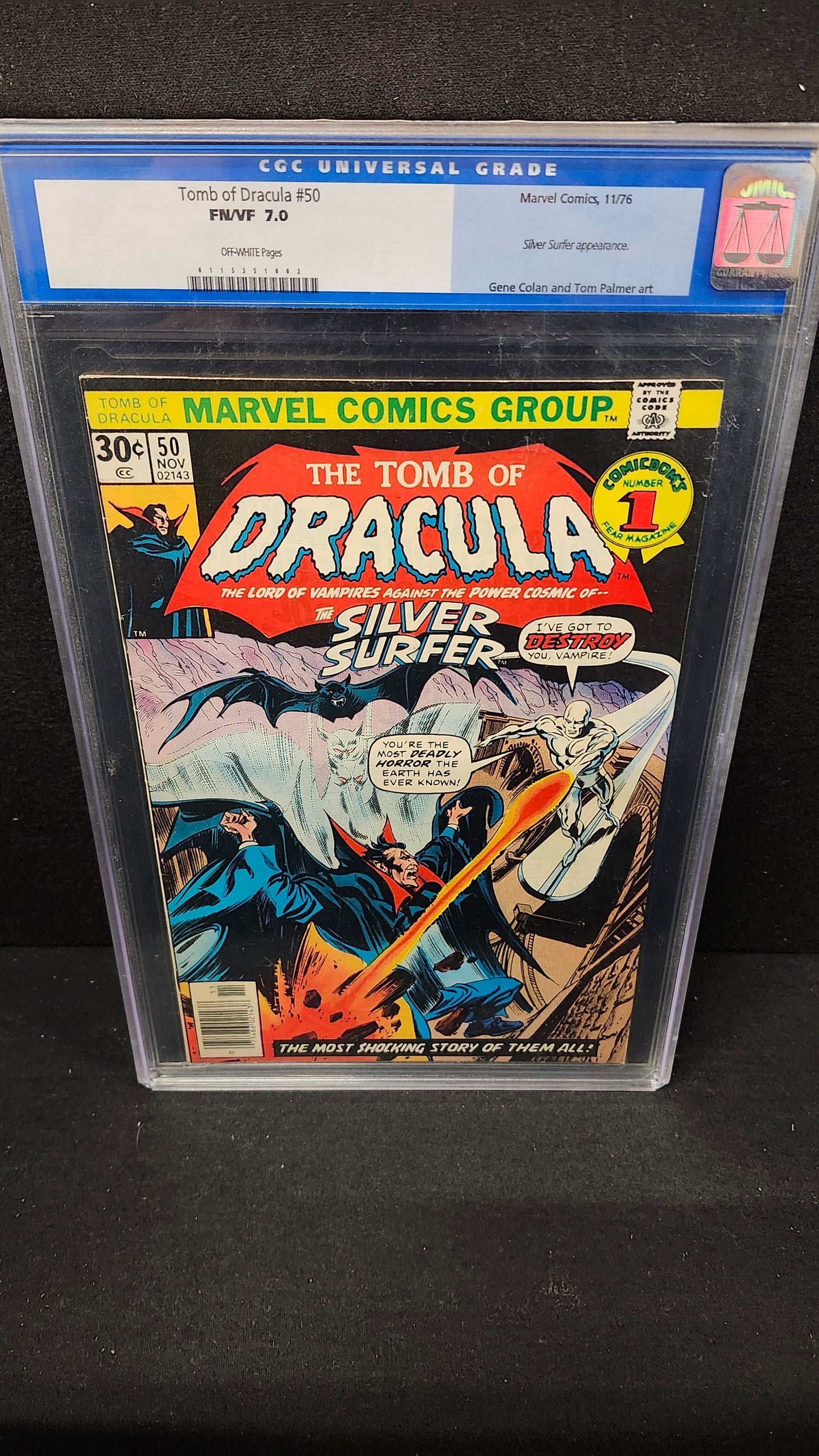 Tomb of Dracula #50 CGC 7.0