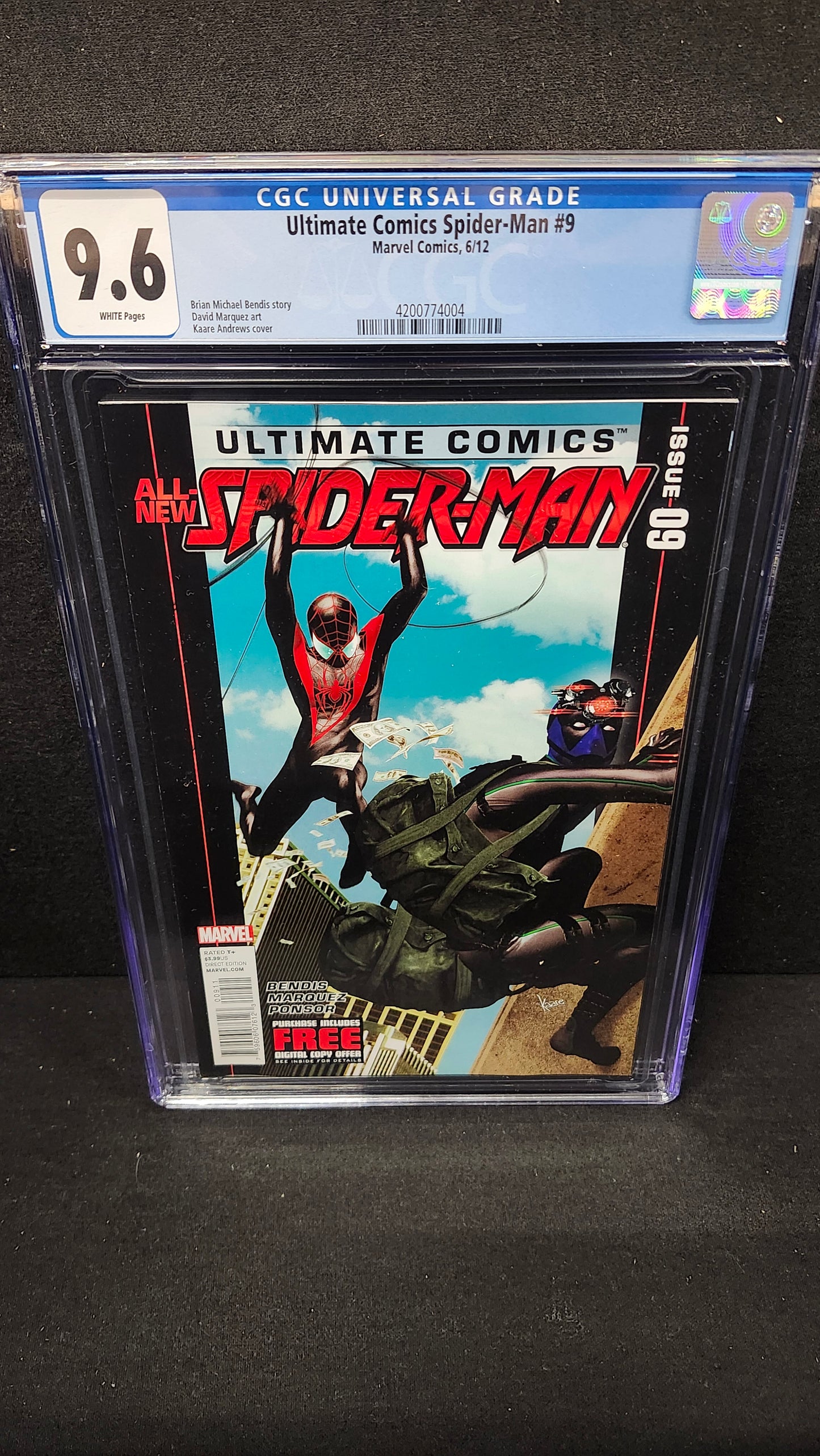 Ultimate Comics Spider-Man #9 CGC 9.6