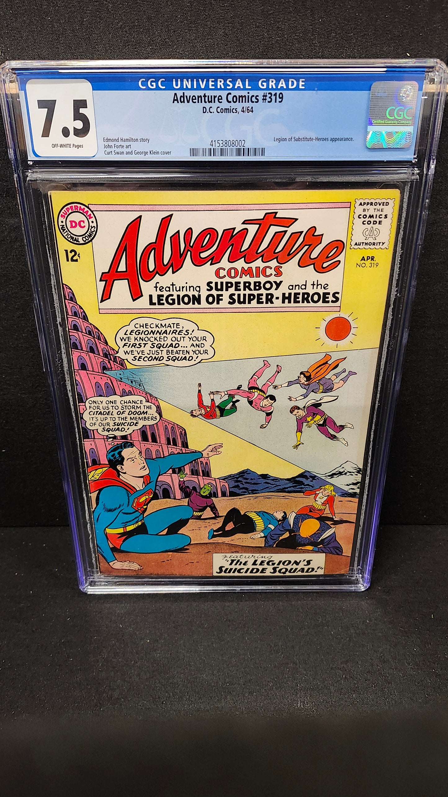 Adventure Comics #319 CGC 7.5