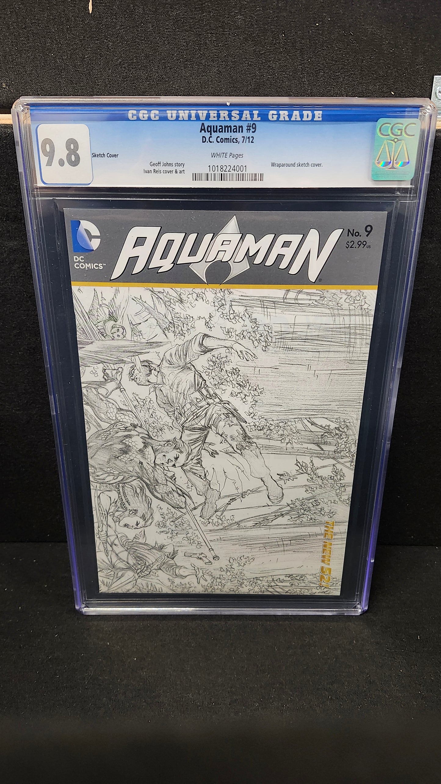 Aquaman #9 CGC 9.8