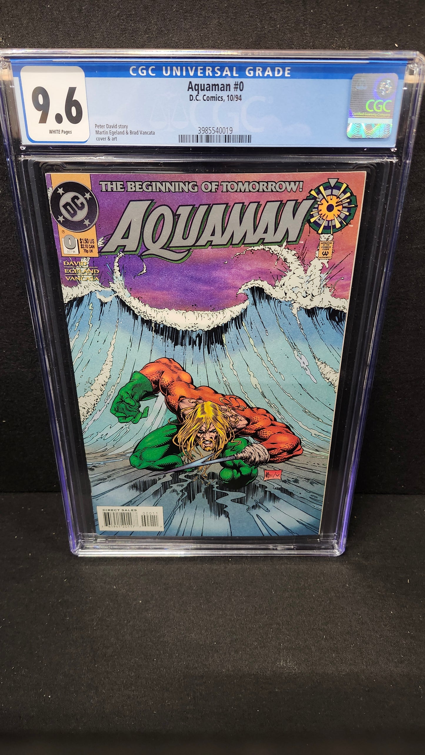 Aquaman #0 CGC 9.6