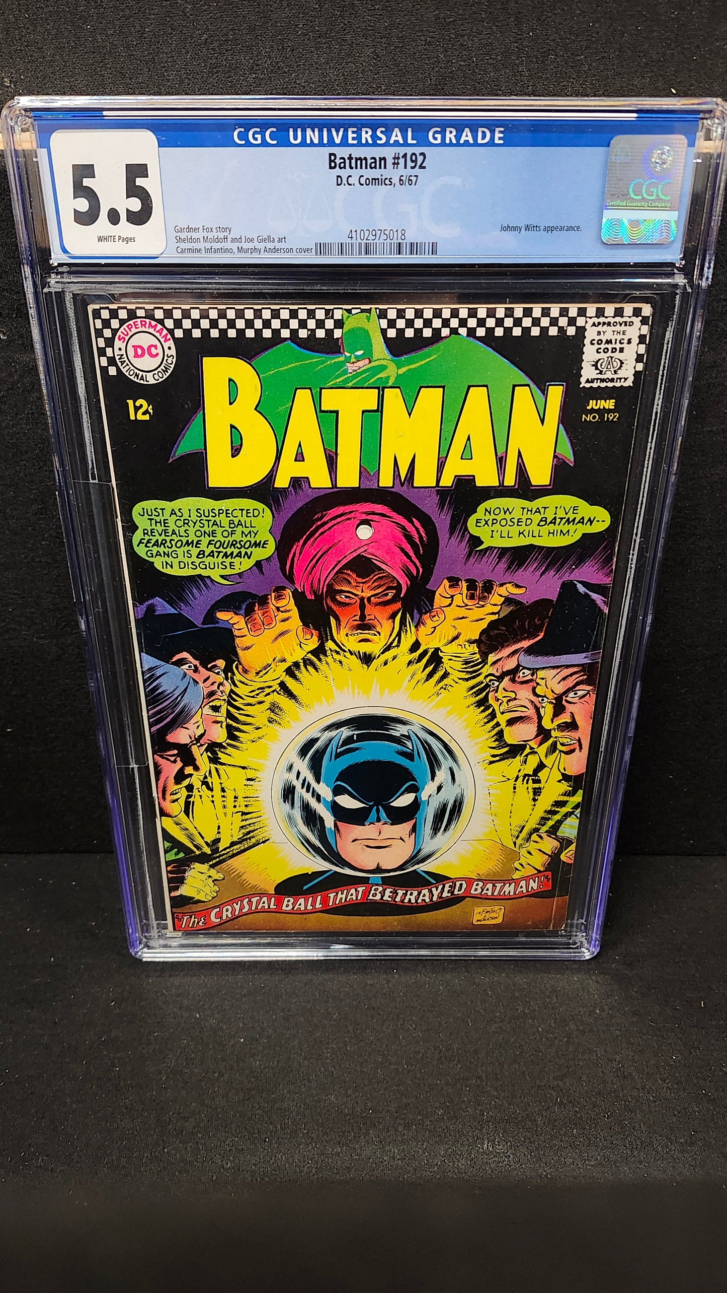 Batman #192 CGC 5.5