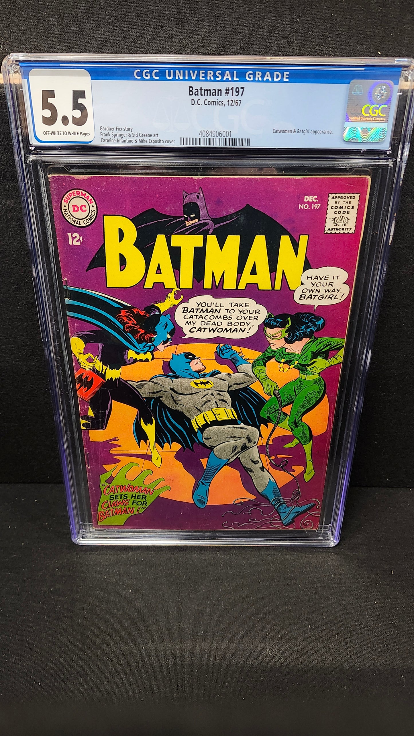 Batman #197 CGC 5.5