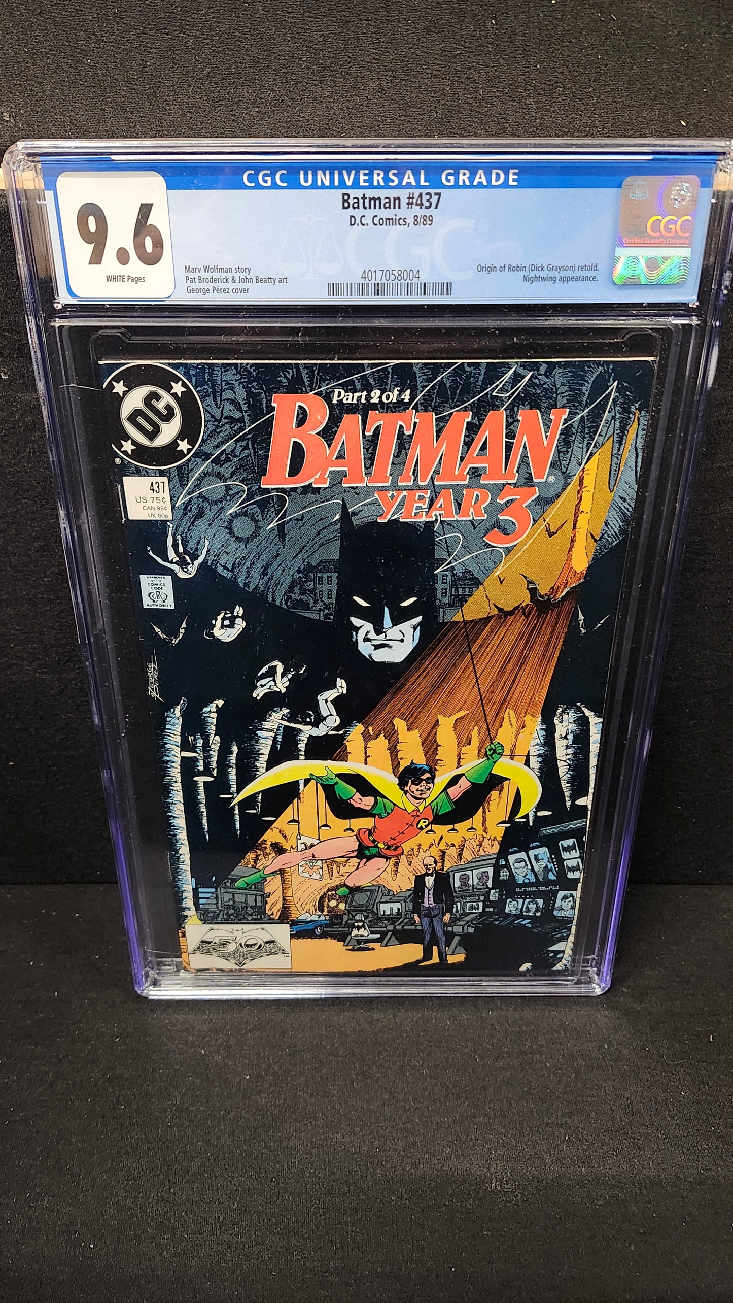 Batman #437 CGC 9.6