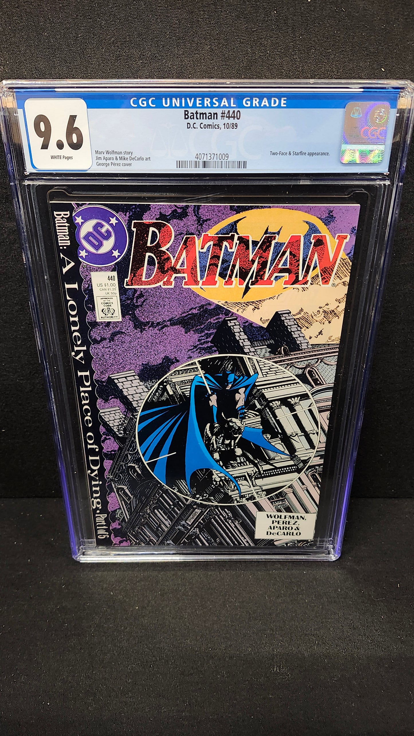 Batman #440 CGC 9.6