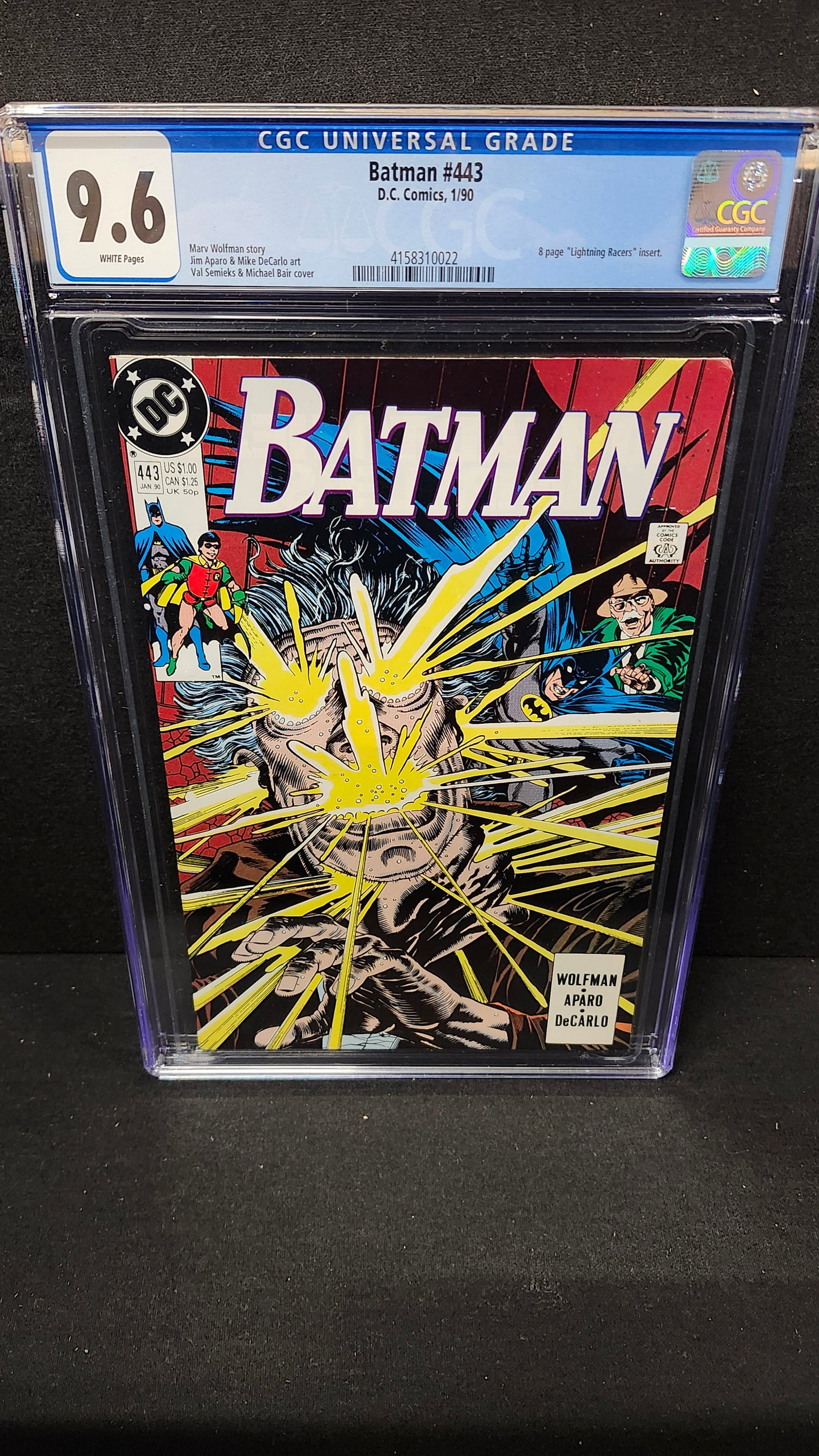 Batman #443 CGC 9.6