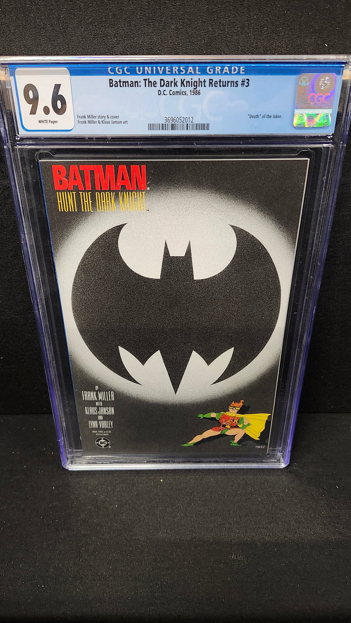 Batman: The Dark Knight Returns #3 CGC 9.6
