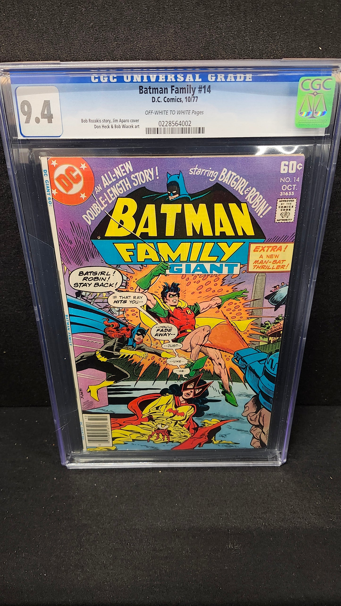 Batman Family #14 CGC 9.4