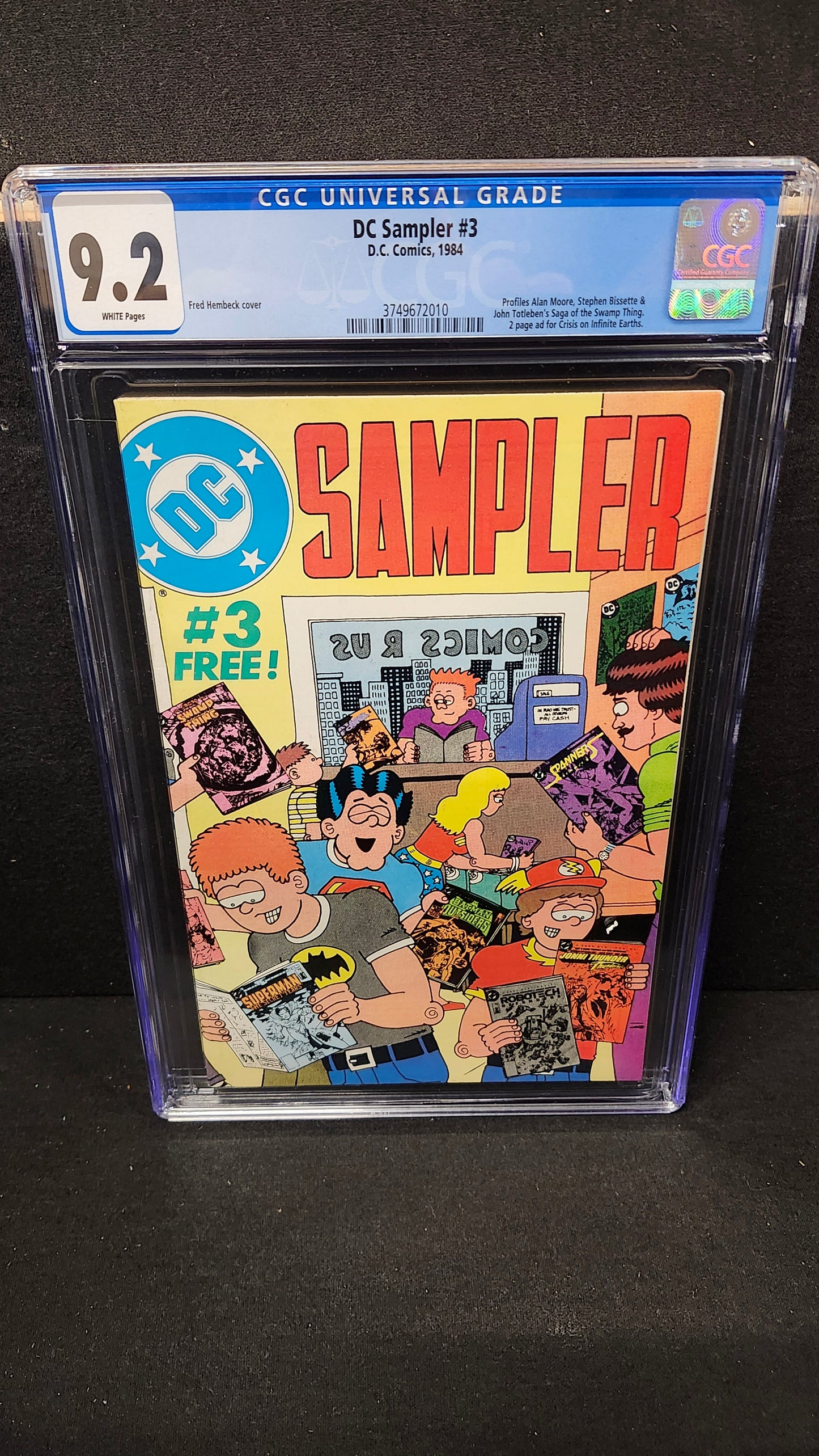 DC Sampler #3 CGC 9.2