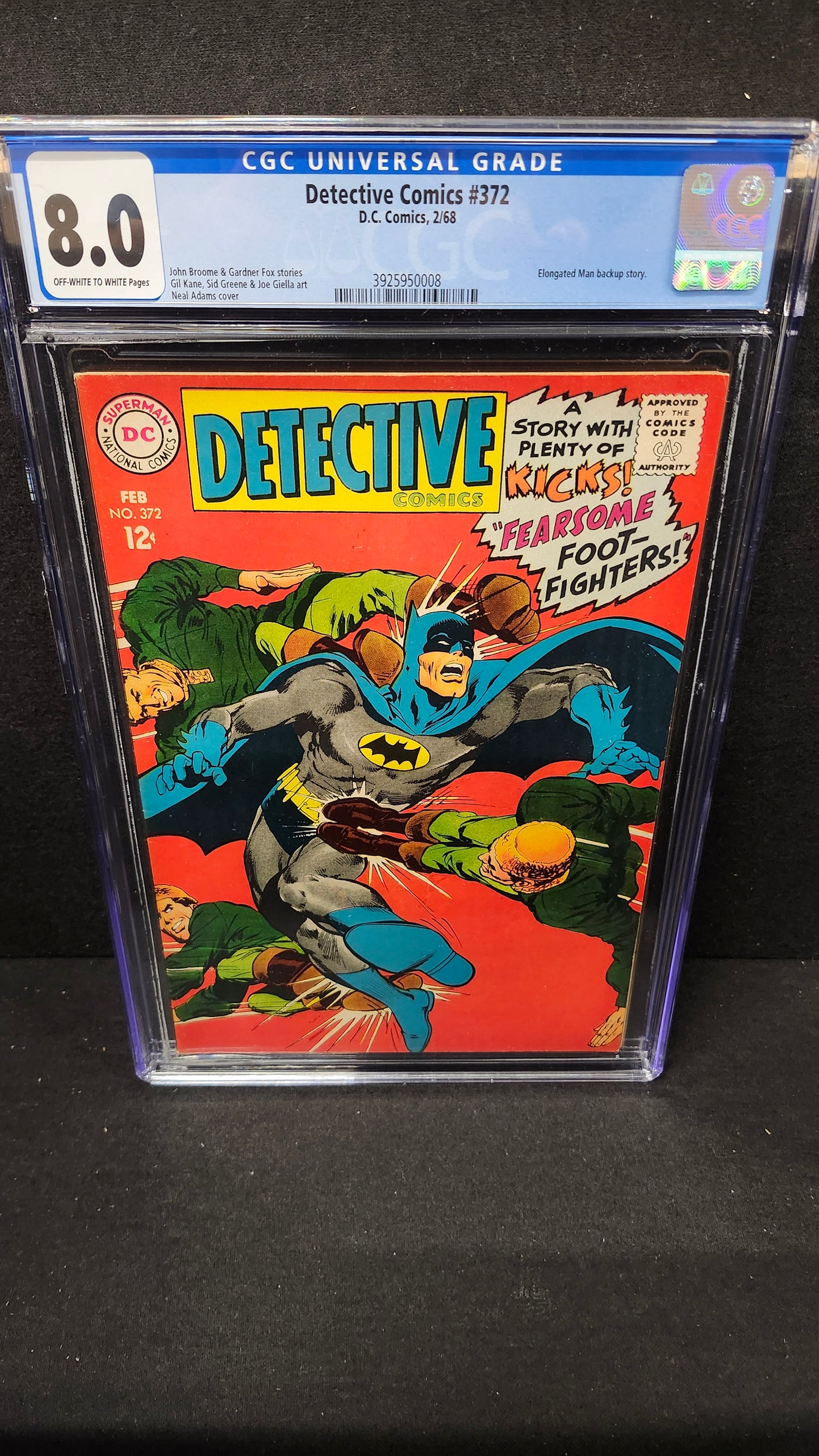 Detective Comics #372 CGC 8.0